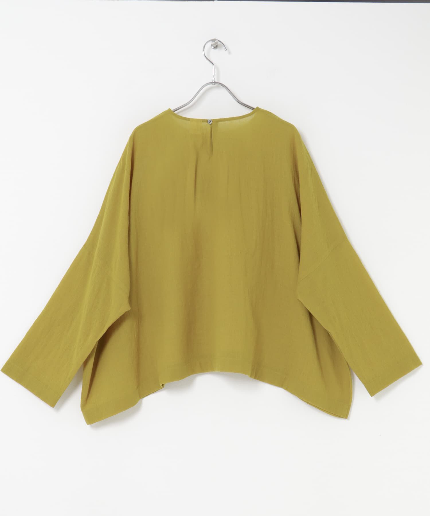 かぐれ「ウールガーゼワイドプルオーバー」|シャツ・ブラウス|