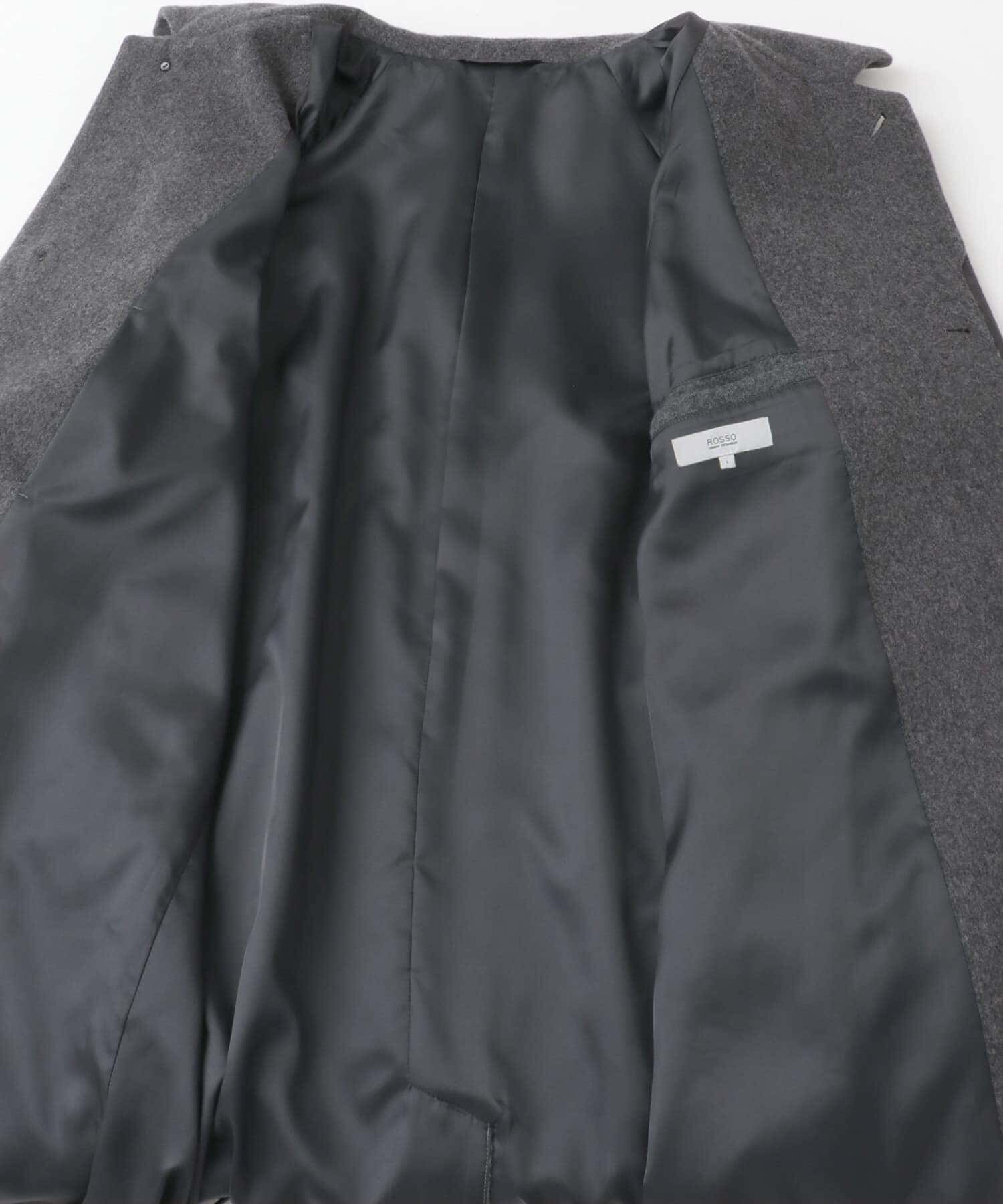 URBAN RESEARCH ROSSO「スーパー100 オーバーバルマカンコート」|ステンカラーコート|