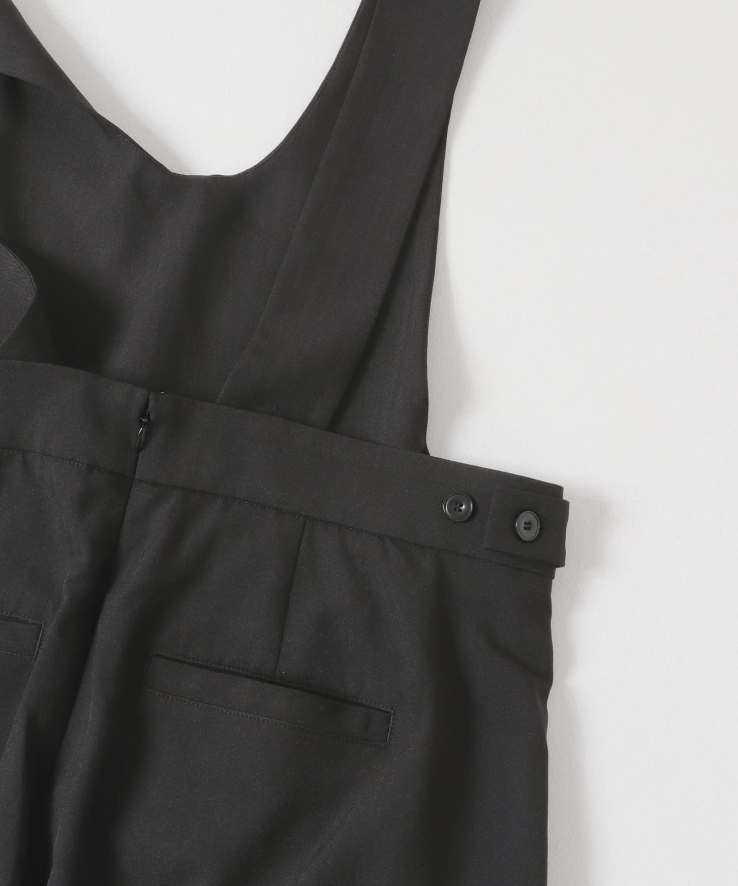 URBAN RESEARCH DOORS「FORK&SPOON　Uネックプラケットオーバーオール」|ワンピース|