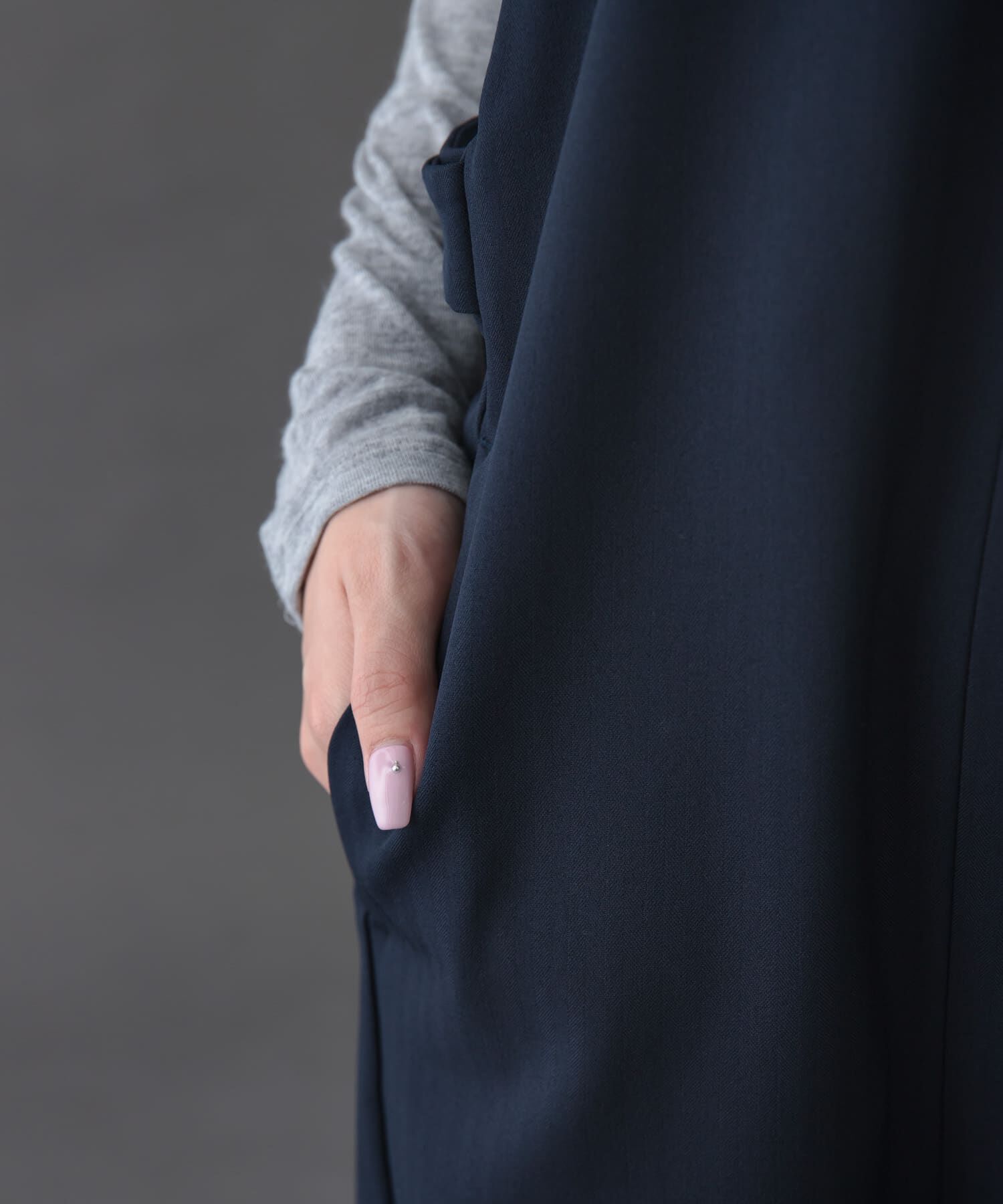 URBAN RESEARCH DOORS「FORK&SPOON　Uネックプラケットオーバーオール」|ワンピース|