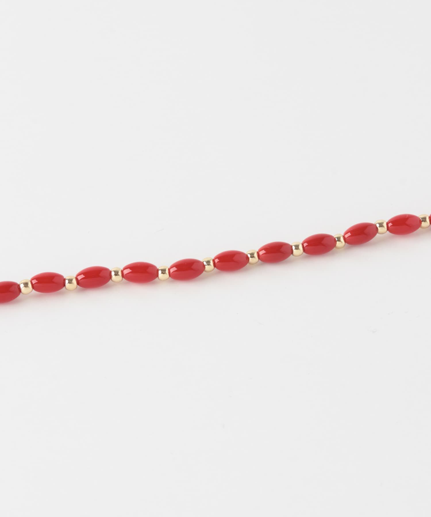 SMELLY「カラーオーバルビーズネックレス」|ネックレス|