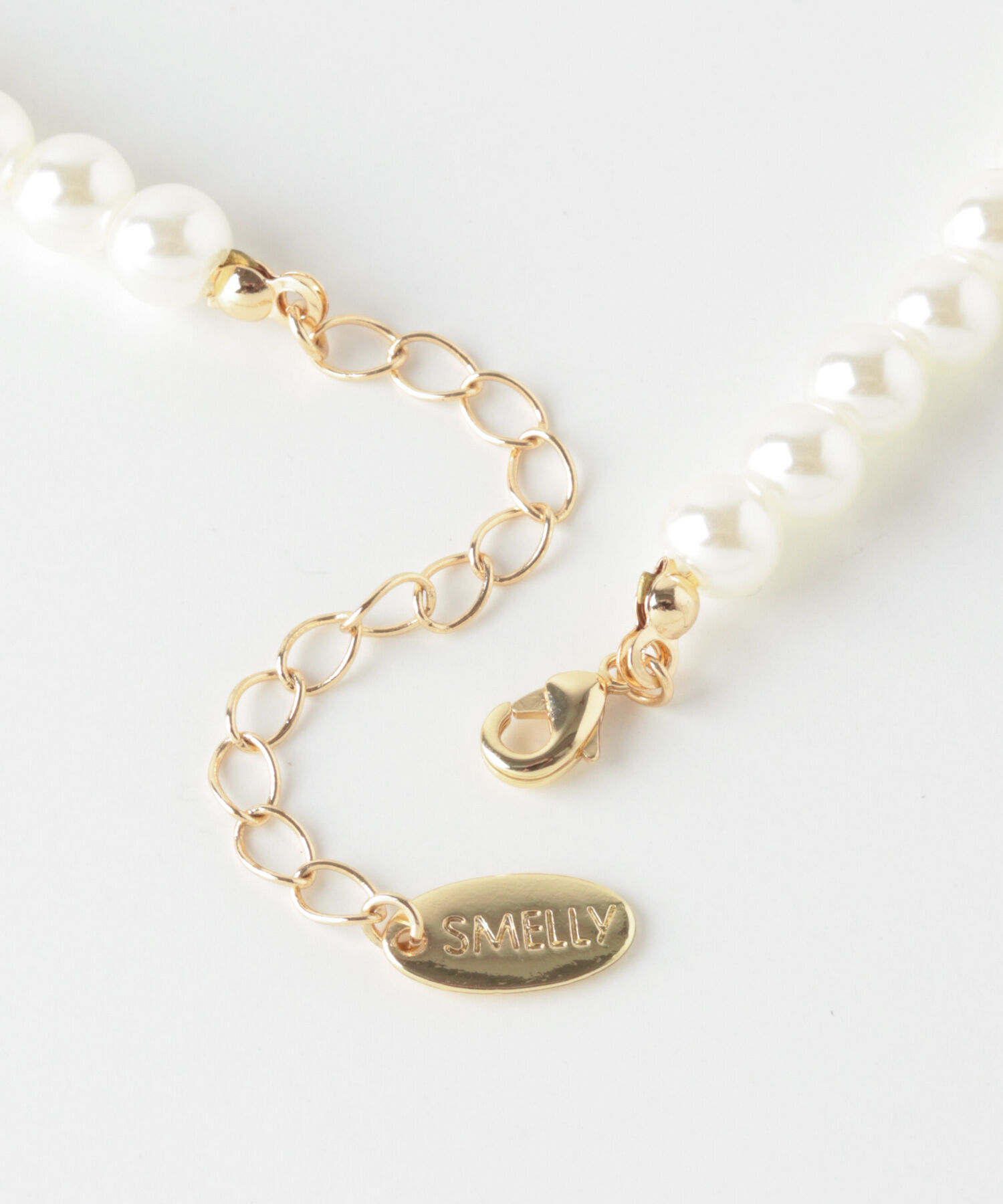 SMELLY「パールベロア２セットネックレス」|ネックレス|