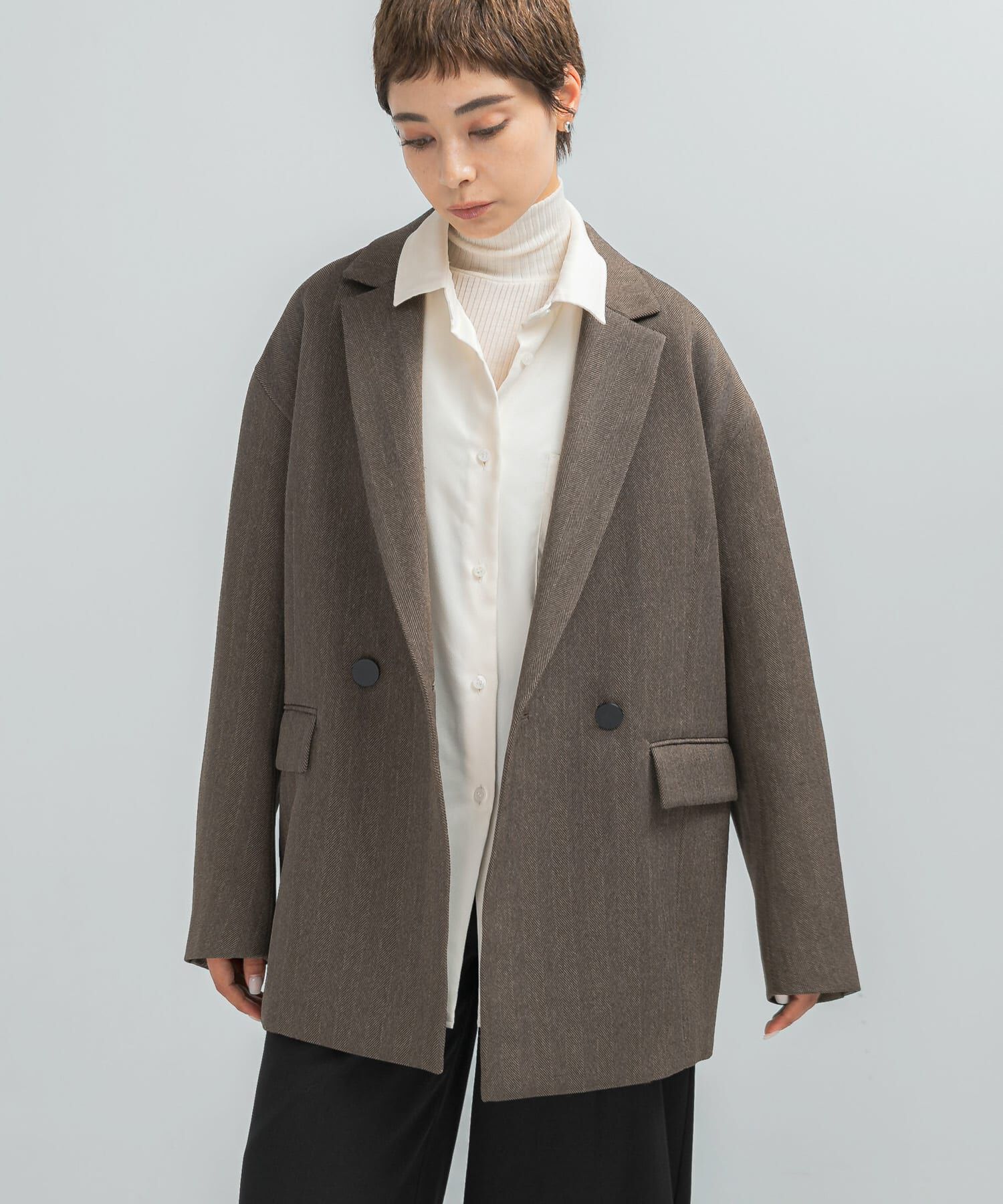 URBAN RESEARCH ROSSO「『別注』ELENDEEK&times;ROSSO　HERRINGBONE OVER JACKET」|その他|