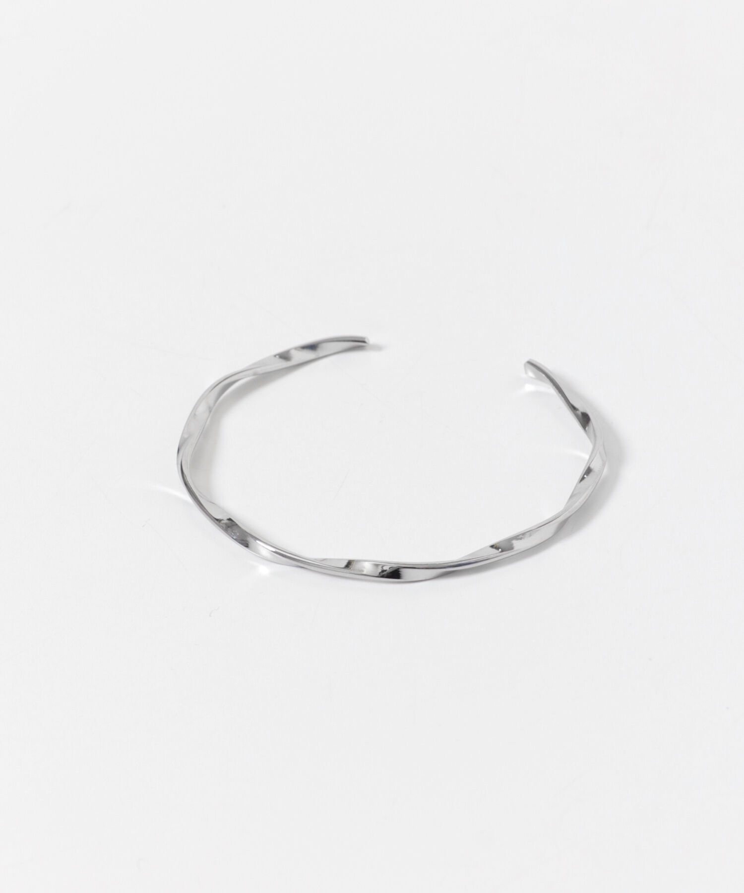 SMELLY「ステンレスツイストスリムバングル」|ブレスレット・バングル|