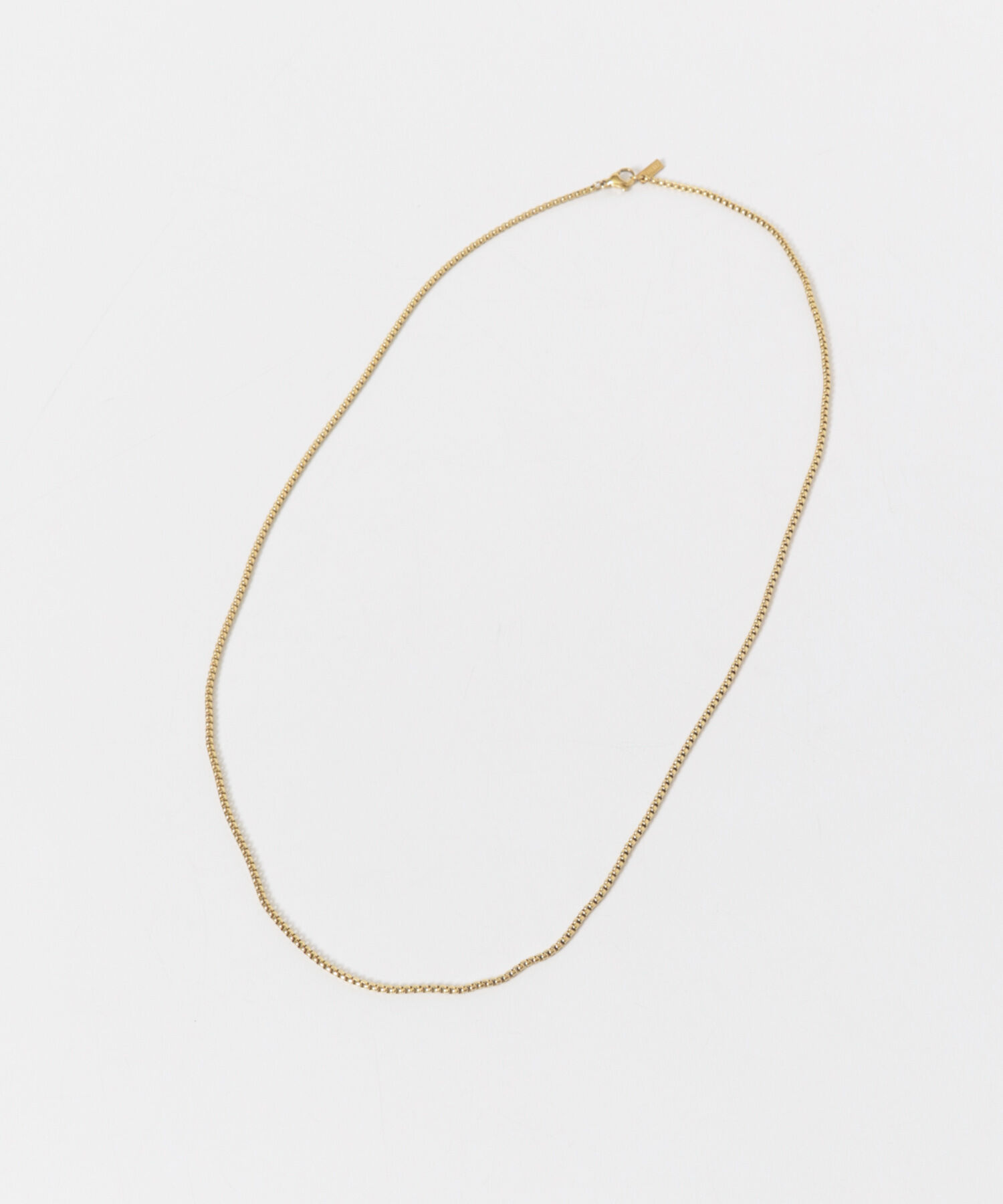 SMELLY「ステンレスベネチアンチェーンネックレス」|ネックレス|