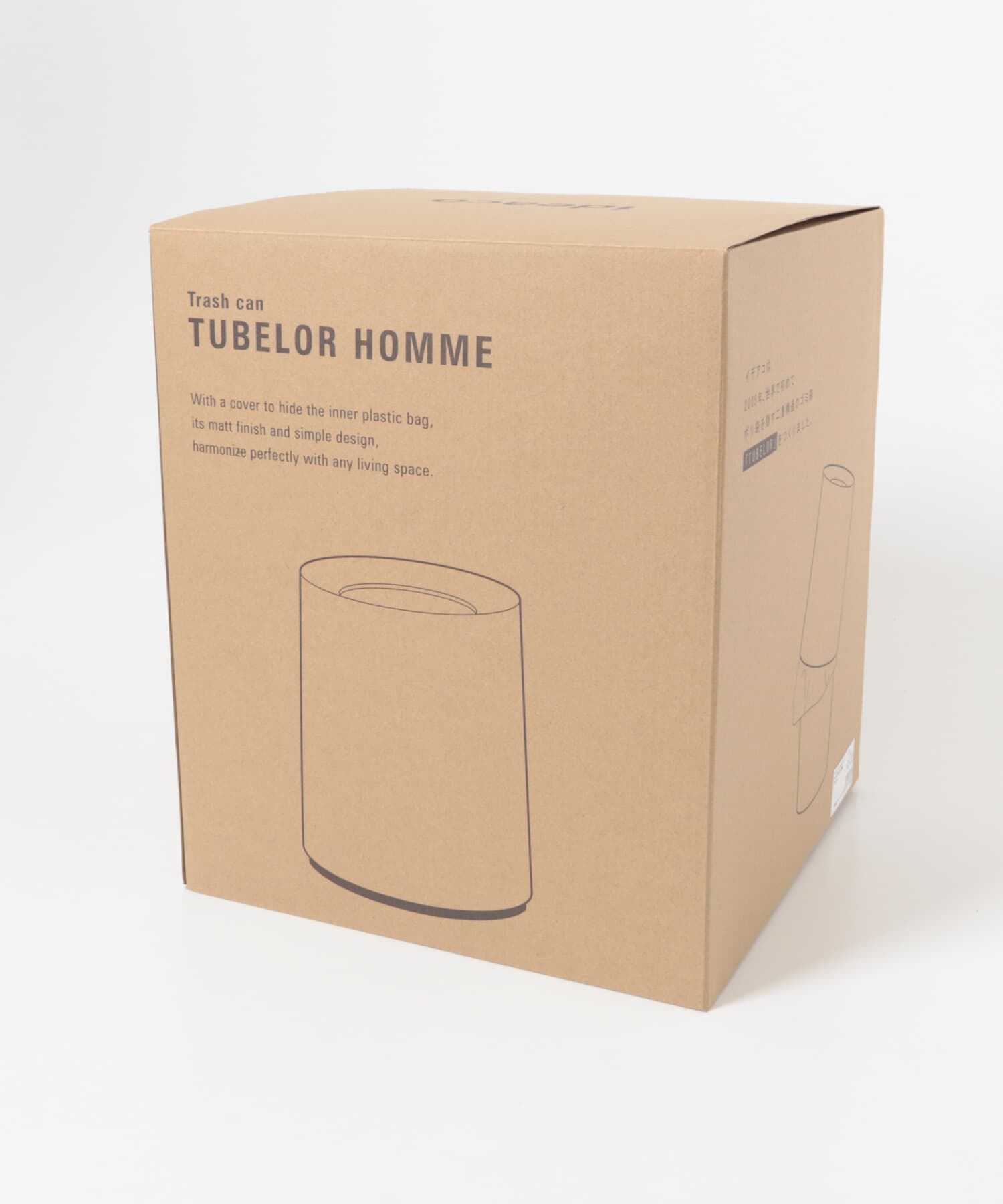 URBAN RESEARCH DOORS「『WEB限定』ideaco　TUBELOR HOMME」|ダストボックス|