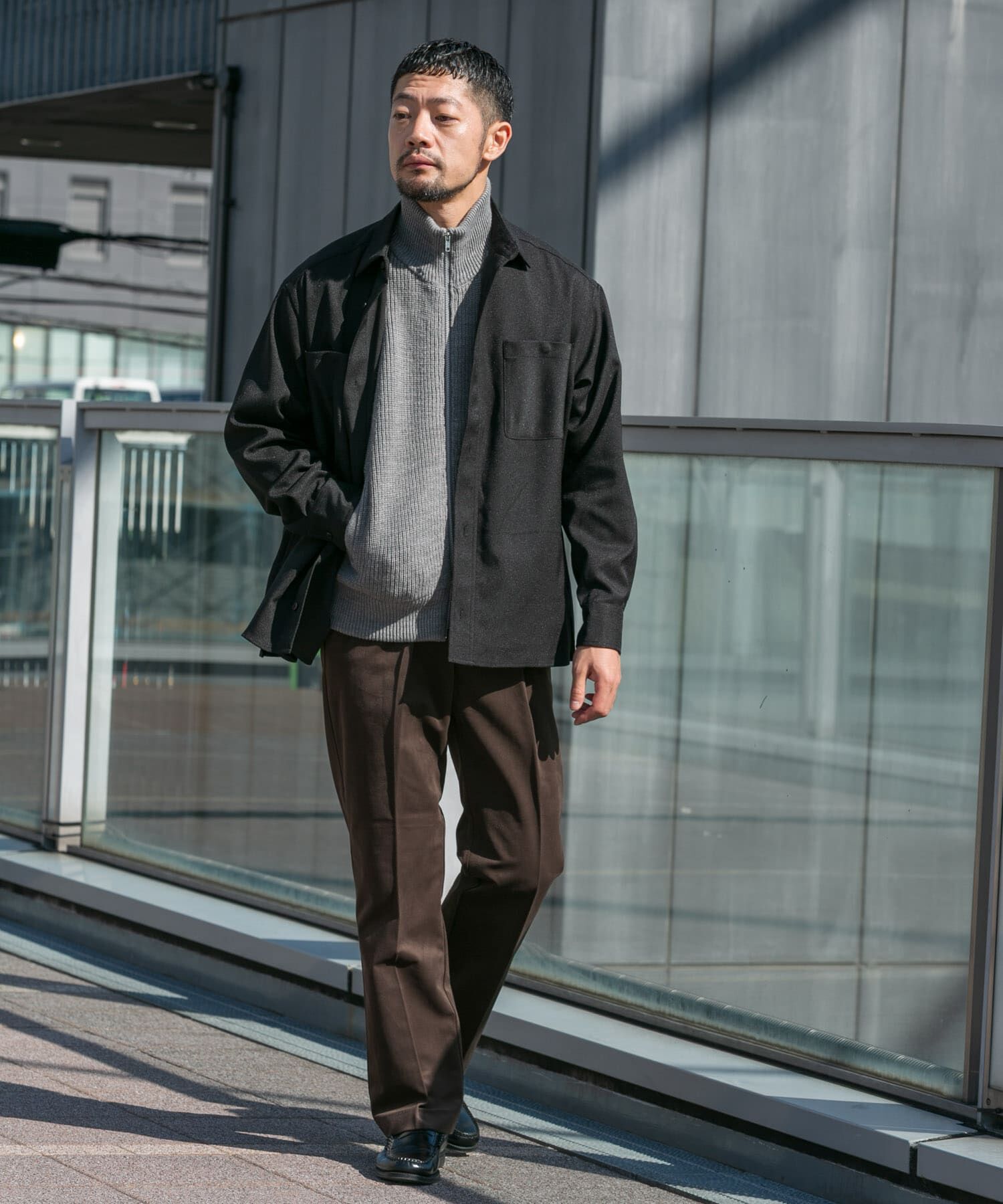 URBAN RESEARCH ROSSO「『静電気防止』『XLｻｲｽﾞあり』ｱｰﾊﾞﾝﾘﾗｯｸｽｿﾌﾄﾂｲﾙﾎ  」|シャツ・ブラウス|