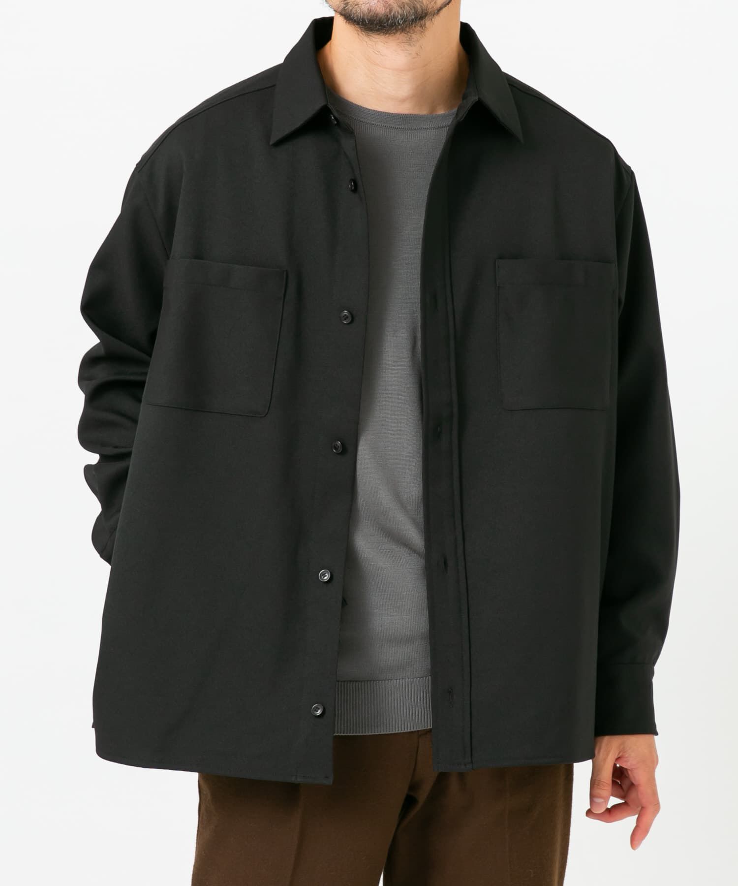 URBAN RESEARCH ROSSO「『静電気防止』『XLｻｲｽﾞあり』ｱｰﾊﾞﾝﾘﾗｯｸｽｿﾌﾄﾂｲﾙﾎ  」|シャツ・ブラウス|