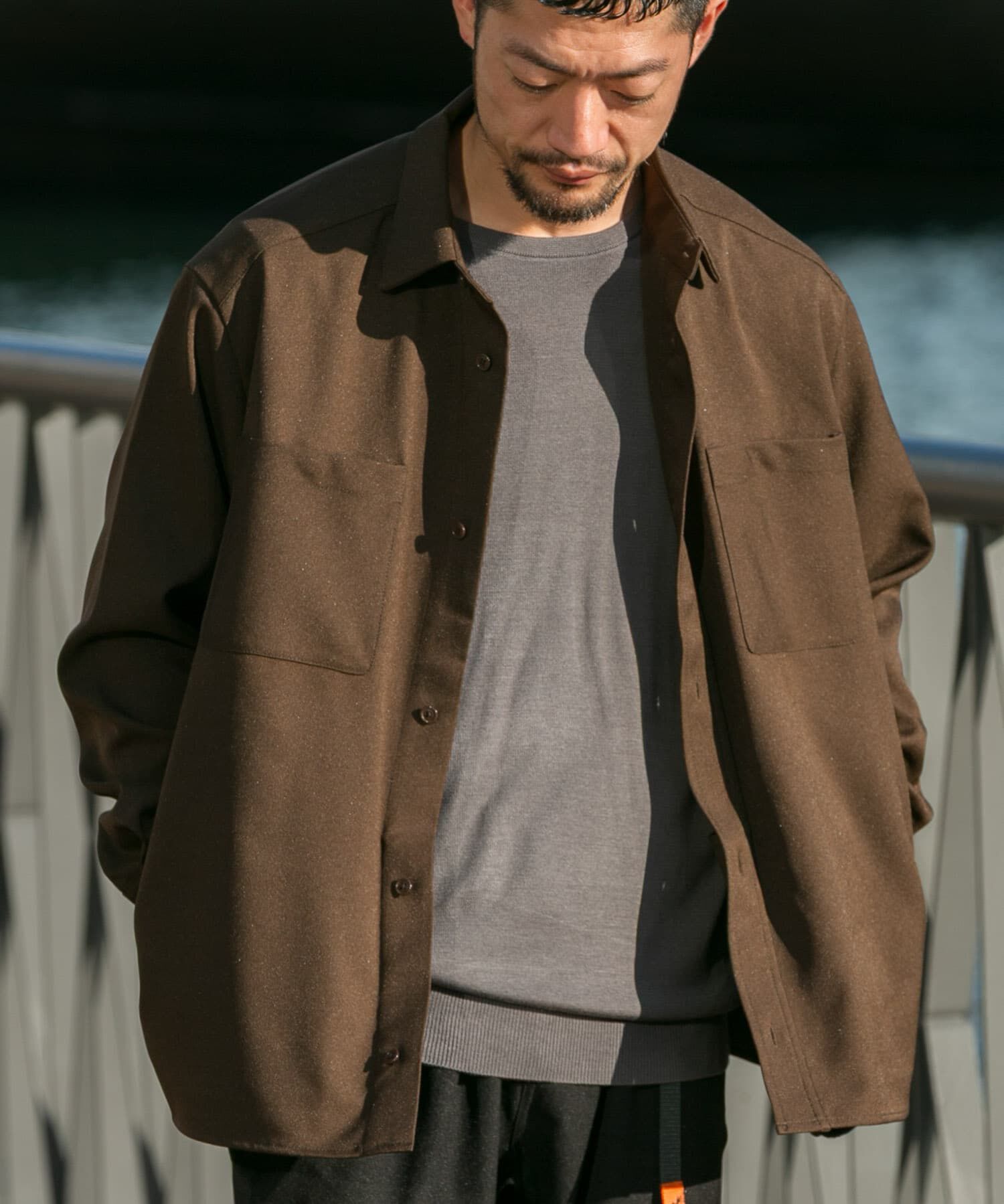 URBAN RESEARCH ROSSO「『静電気防止』『XLｻｲｽﾞあり』ｱｰﾊﾞﾝﾘﾗｯｸｽｿﾌﾄﾂｲﾙﾎ  」|シャツ・ブラウス|