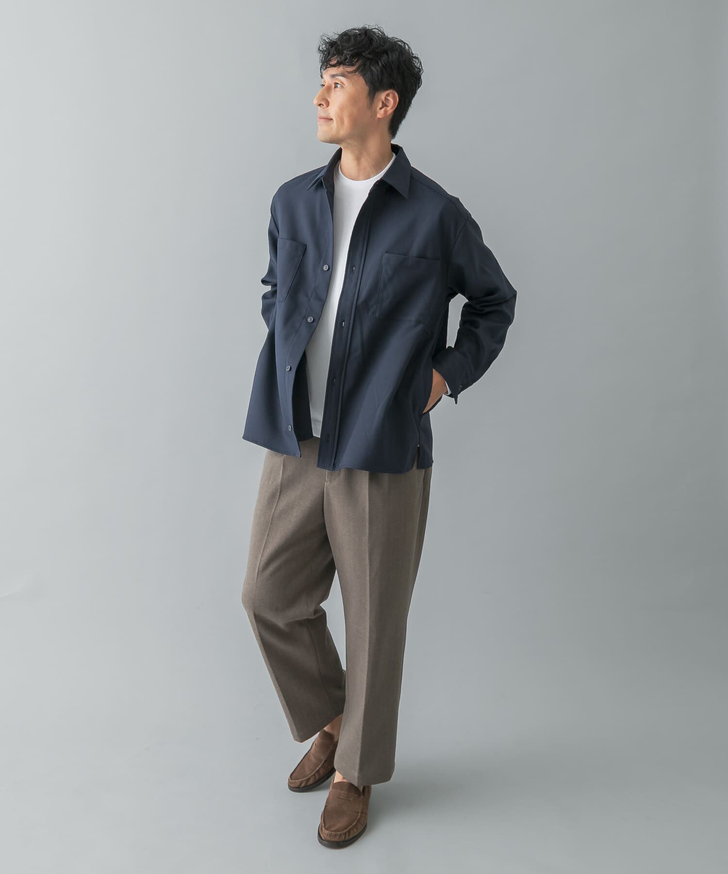 URBAN RESEARCH ROSSO「『静電気防止』『XLｻｲｽﾞあり』ｱｰﾊﾞﾝﾘﾗｯｸｽｿﾌﾄﾂｲﾙﾎ  」|シャツ・ブラウス|