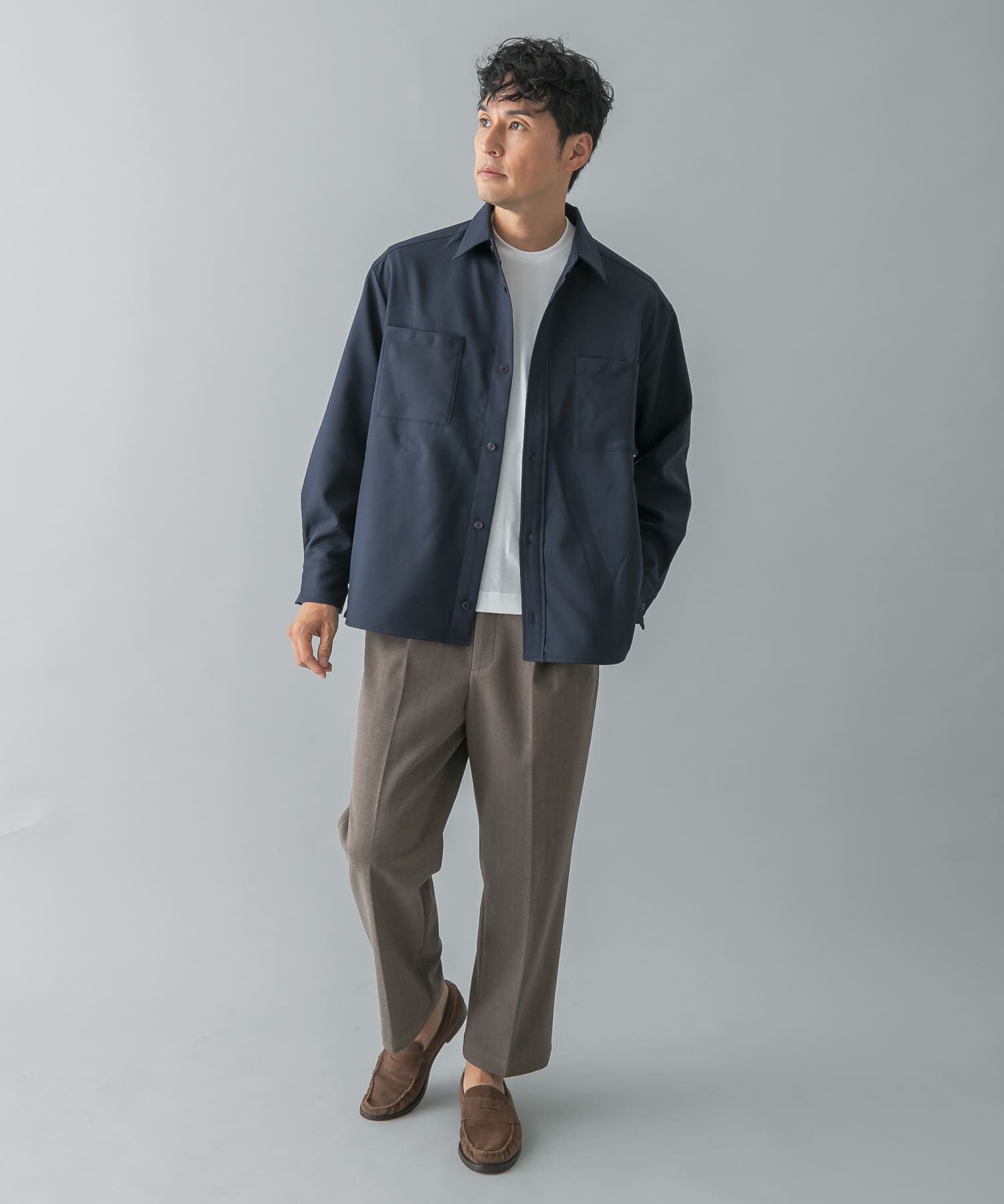 URBAN RESEARCH ROSSO「『静電気防止』『XLｻｲｽﾞあり』ｱｰﾊﾞﾝﾘﾗｯｸｽｿﾌﾄﾂｲﾙﾎ  」|シャツ・ブラウス|