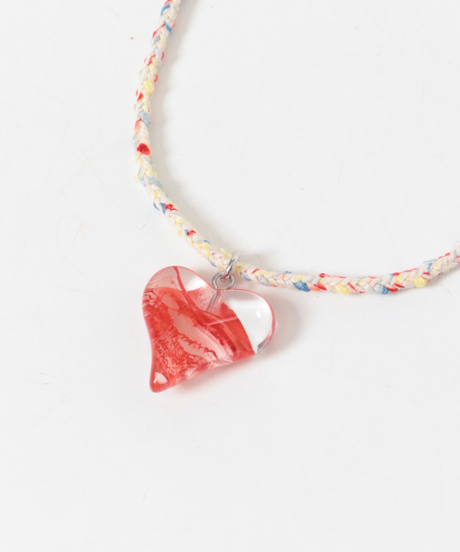 SMELLY「ハートモチーフコードネックレス」|ネックレス|