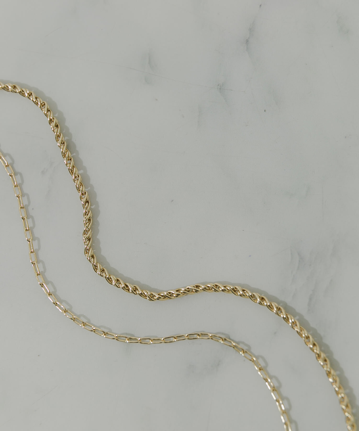 SMELLY「スクエアプレートトップネックレス」|ネックレス|