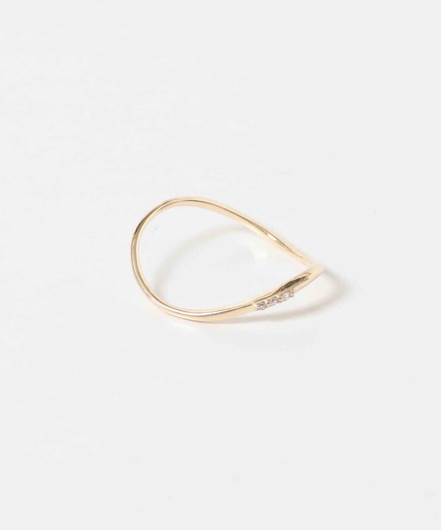 URBAN RESEARCH ROSSO「Favorible　Curvy diamond ring」|リング|
