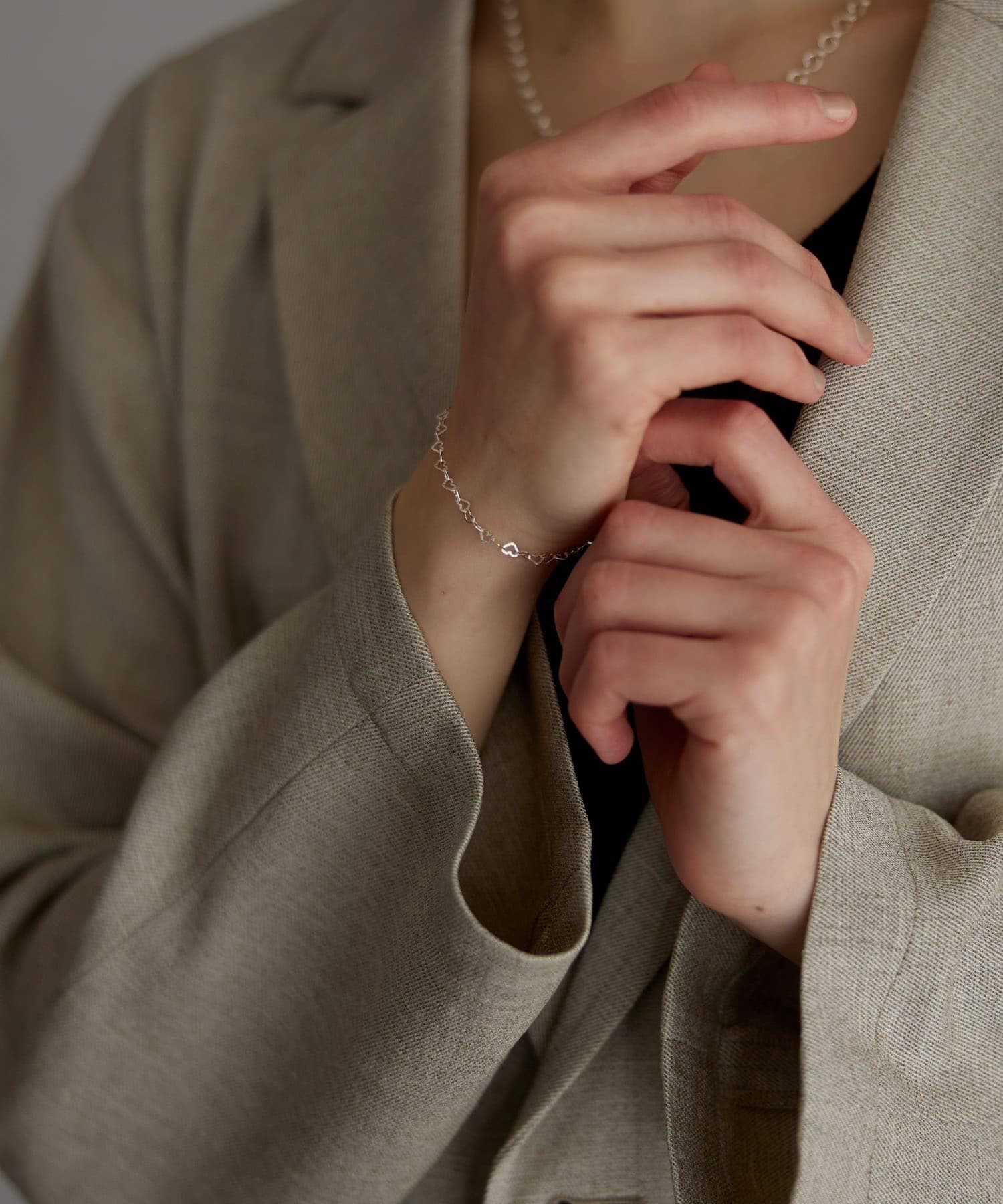 URBAN RESEARCH「decor『デコール』　Heartchain Bracelet」|ブレスレット・バングル|