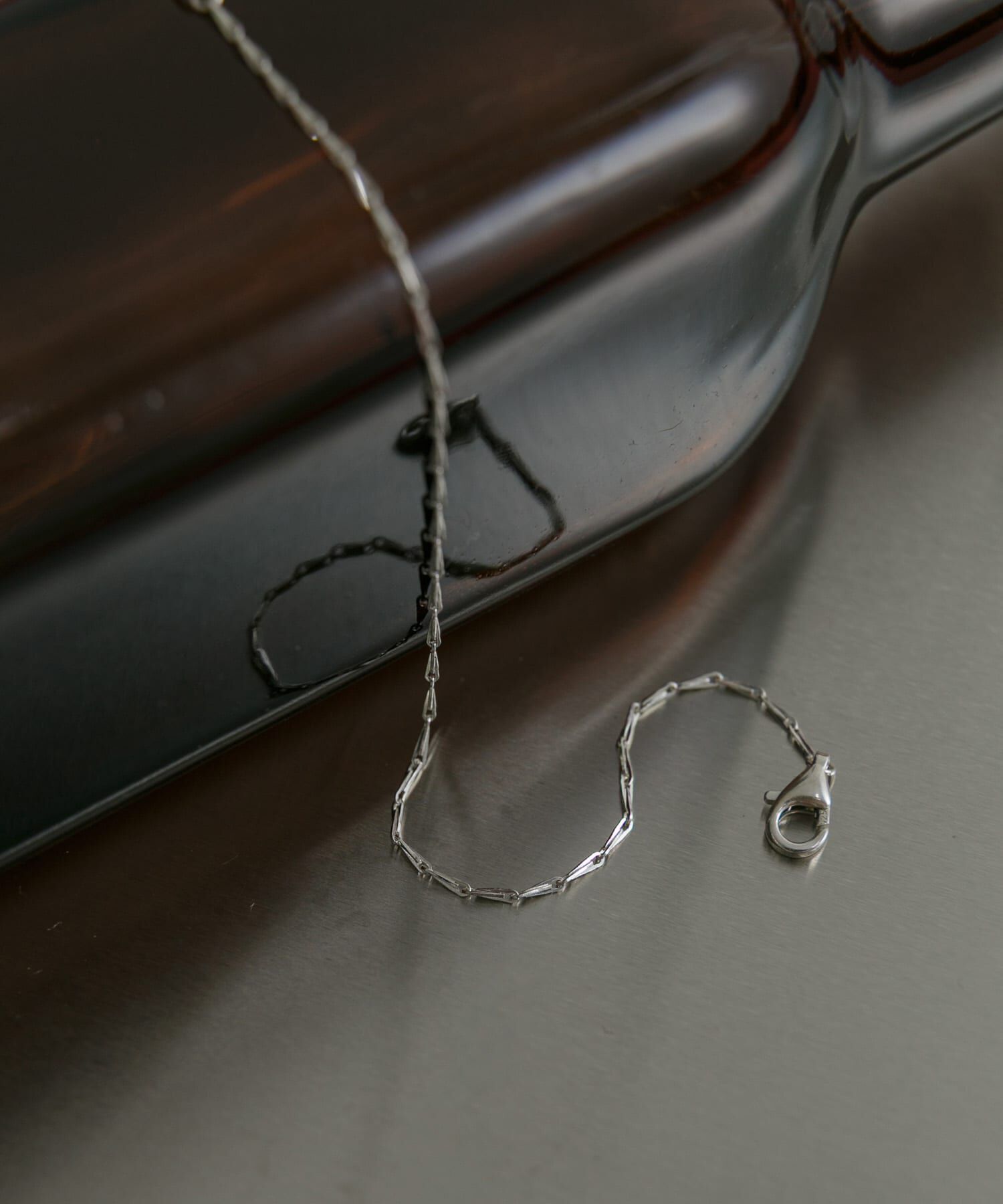 SMELLY「SMELLY so&rsquo;　slim chain brecelet」|ブレスレット・バングル|