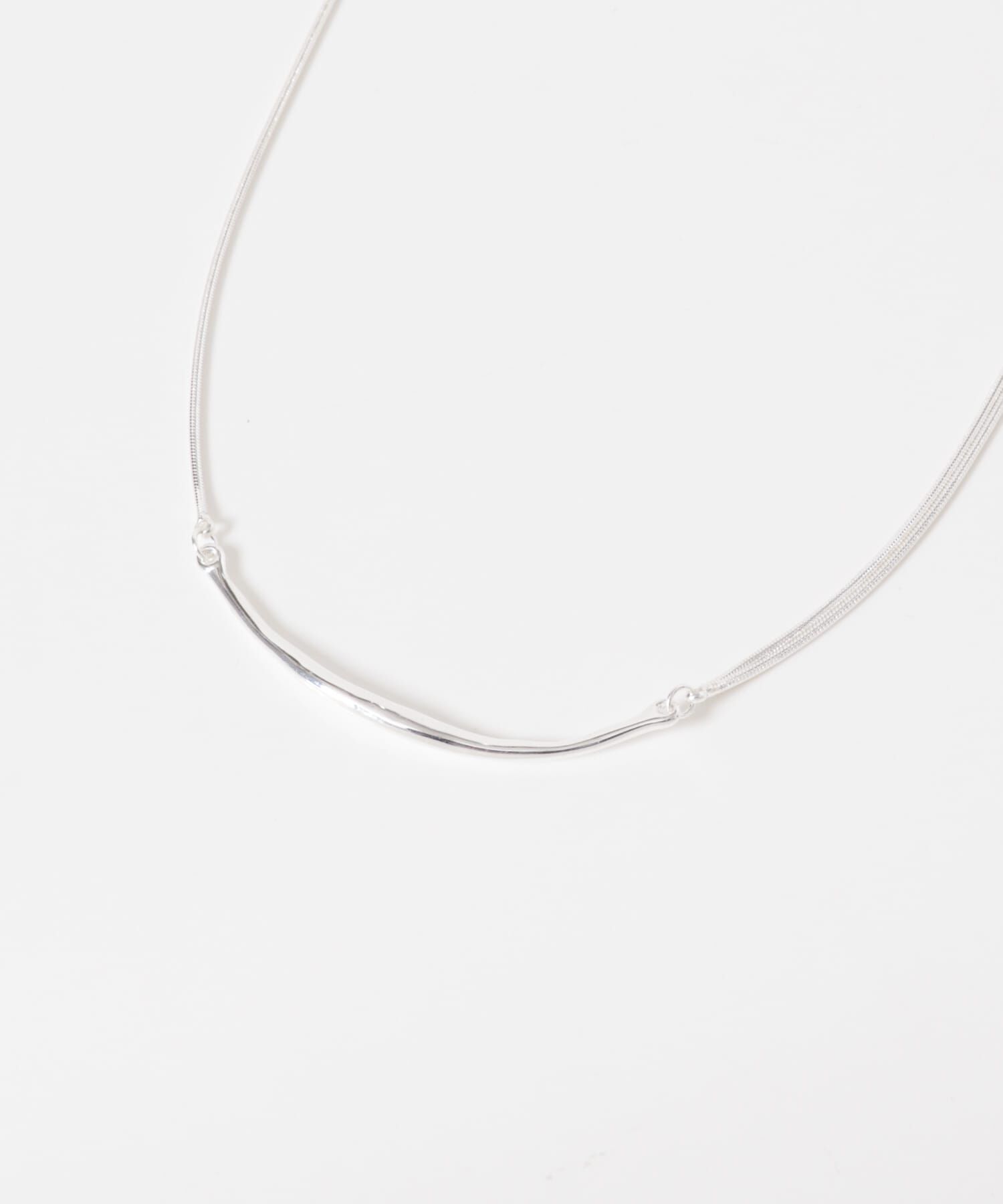 SMELLY「ニュアンスメタルバーネックレス」|ネックレス|