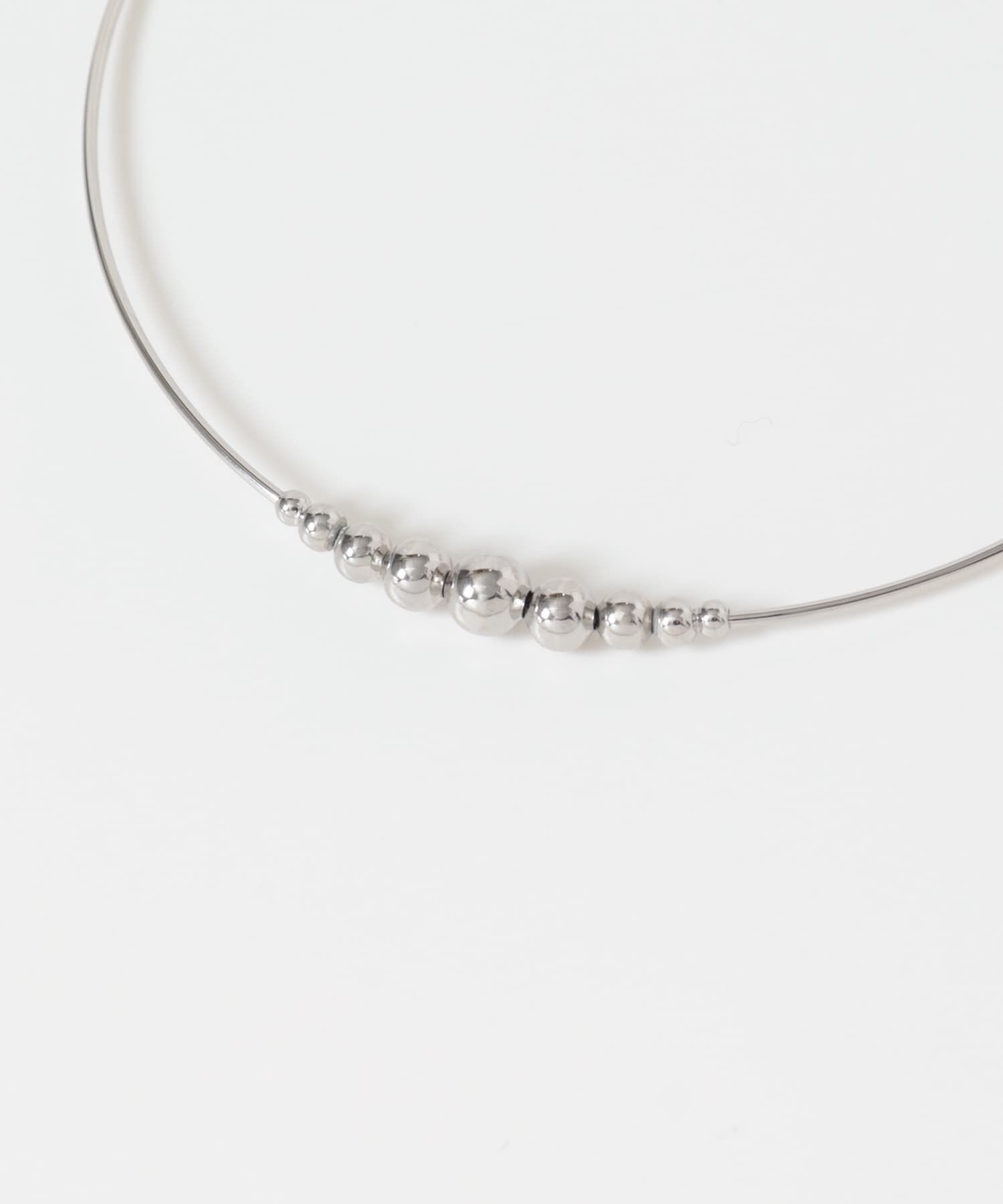 SMELLY「メタルボールチョーカーネックレス」|ネックレス|