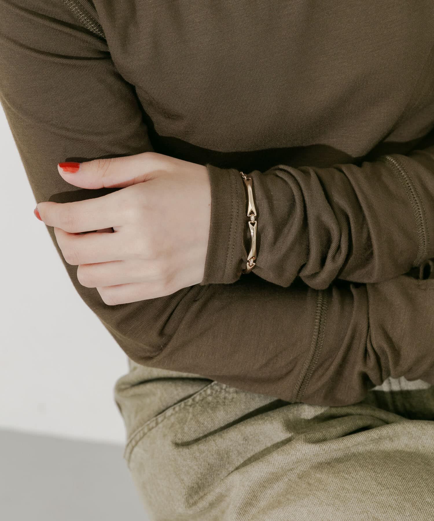 SMELLY「メタルバーデザインチェーンブレスレット」|ブレスレット・バングル|