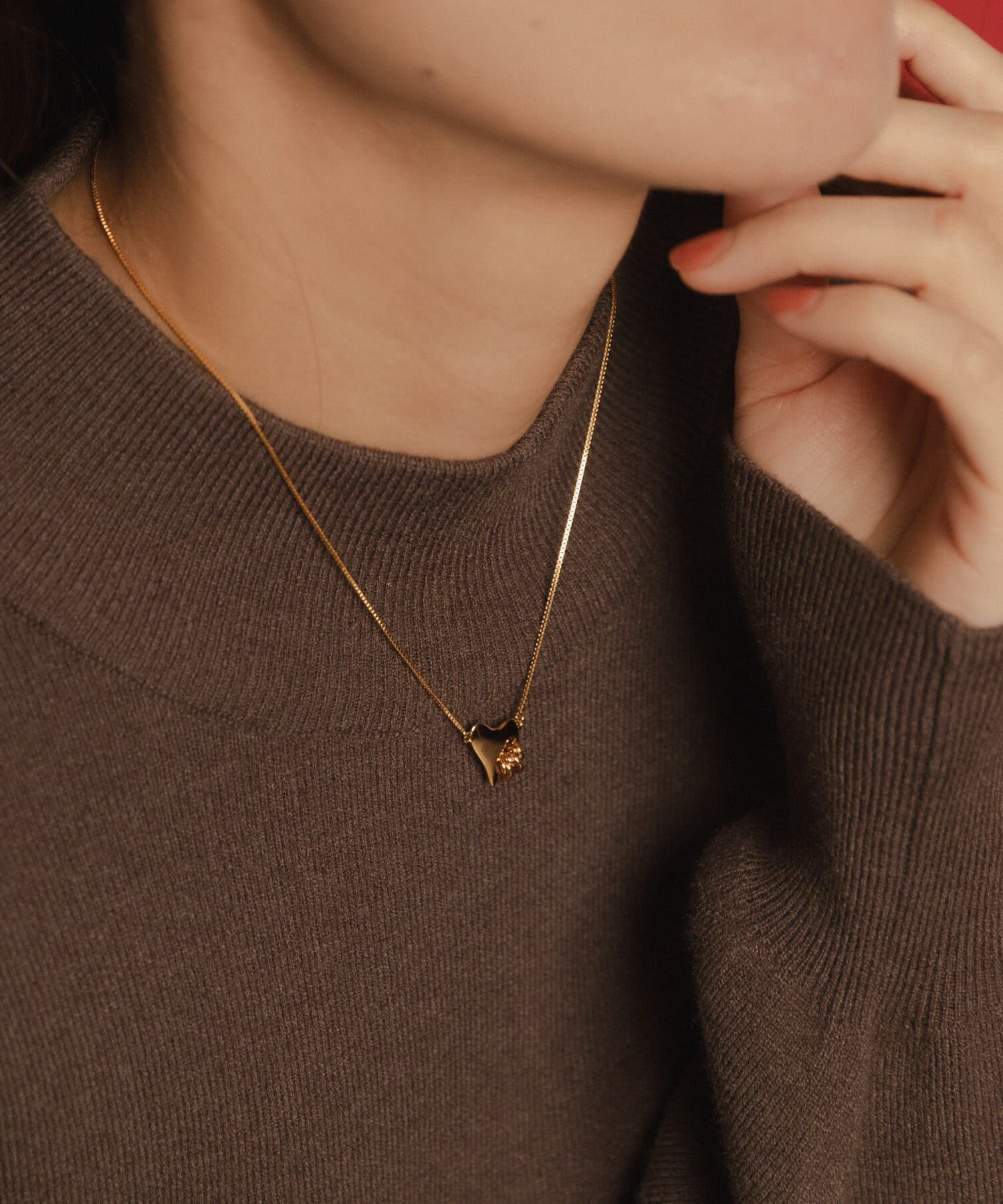 Sonny Label 「LAPUIS　Coil Heart　ネックレス」|ネックレス|