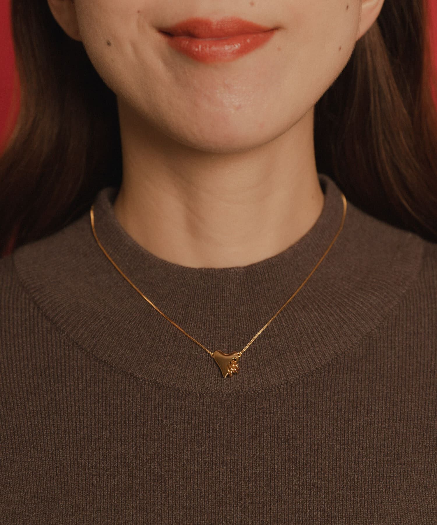 Sonny Label 「LAPUIS　Coil Heart　ネックレス」|ネックレス|