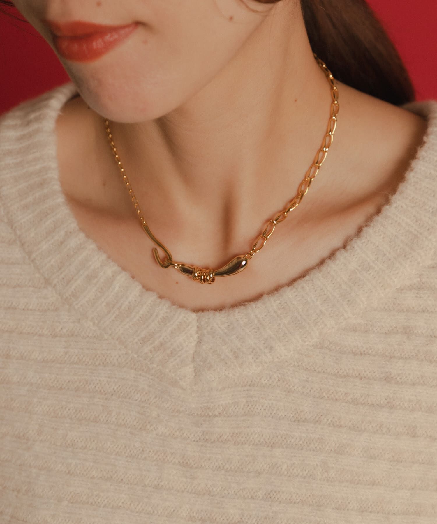 Sonny Label 「LAPUIS　Flow Coil チョーカー」|ネックレス|