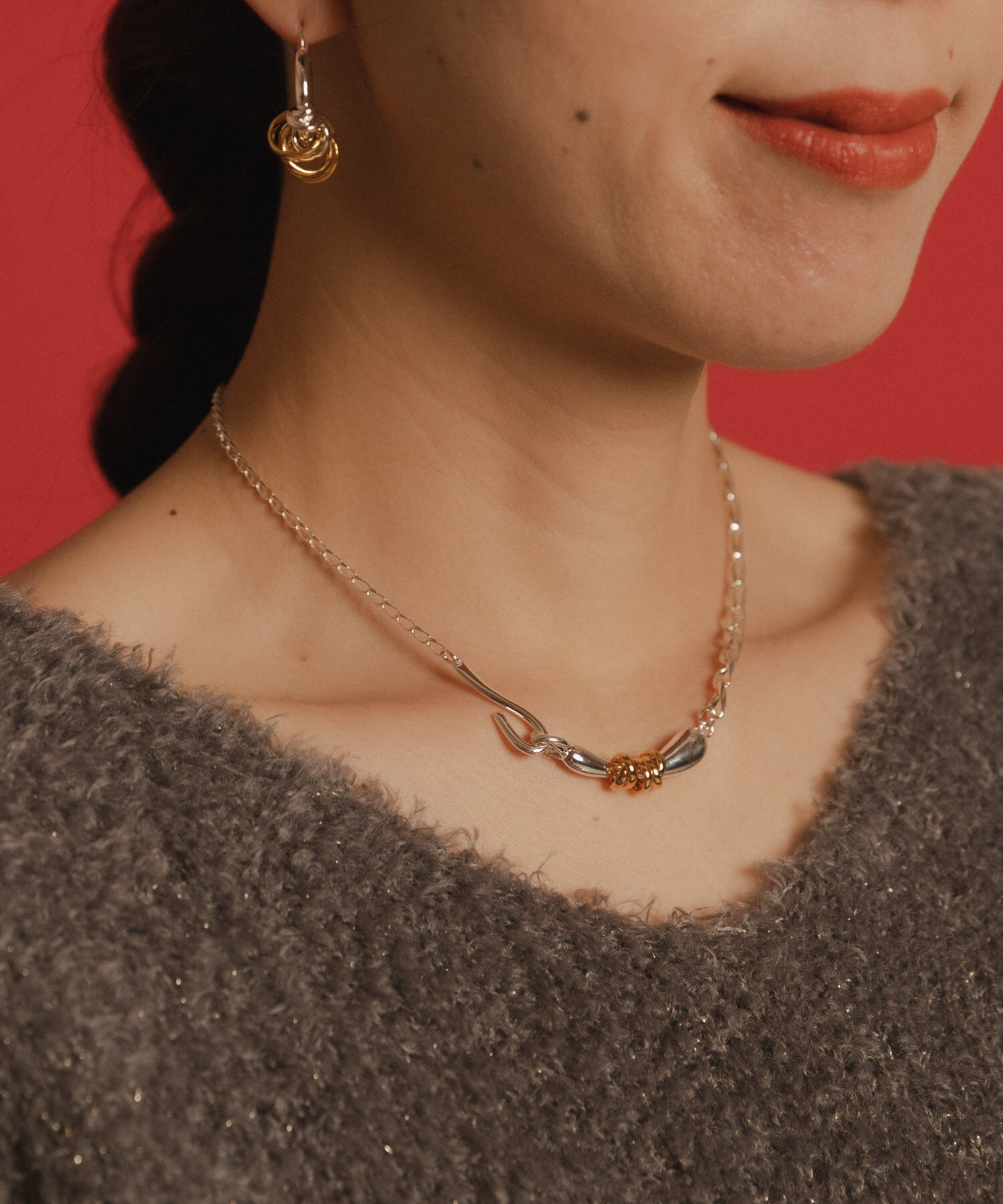 Sonny Label 「LAPUIS　Flow Coil チョーカー」|ネックレス|