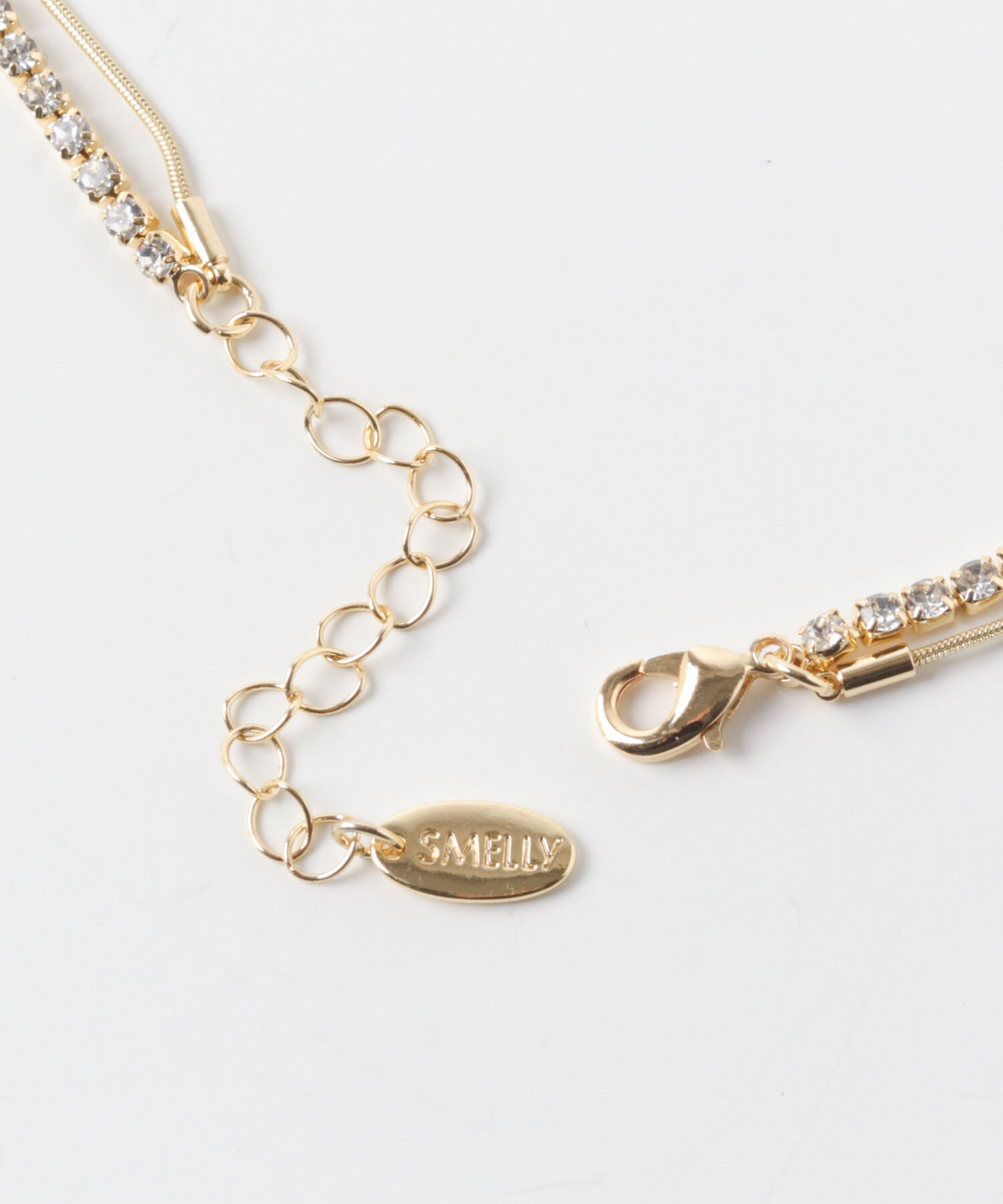 SMELLY「ビジューレイヤードネックレス」|ネックレス|