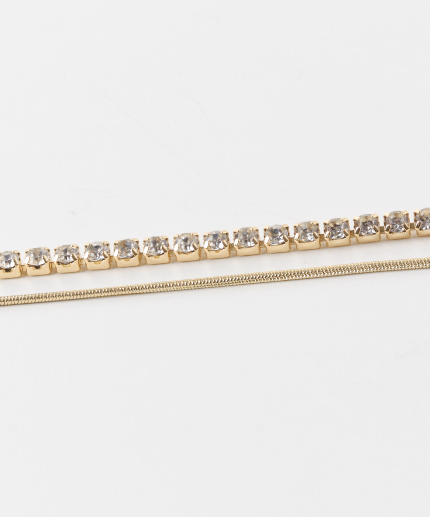 SMELLY「ビジューレイヤードネックレス」|ネックレス|