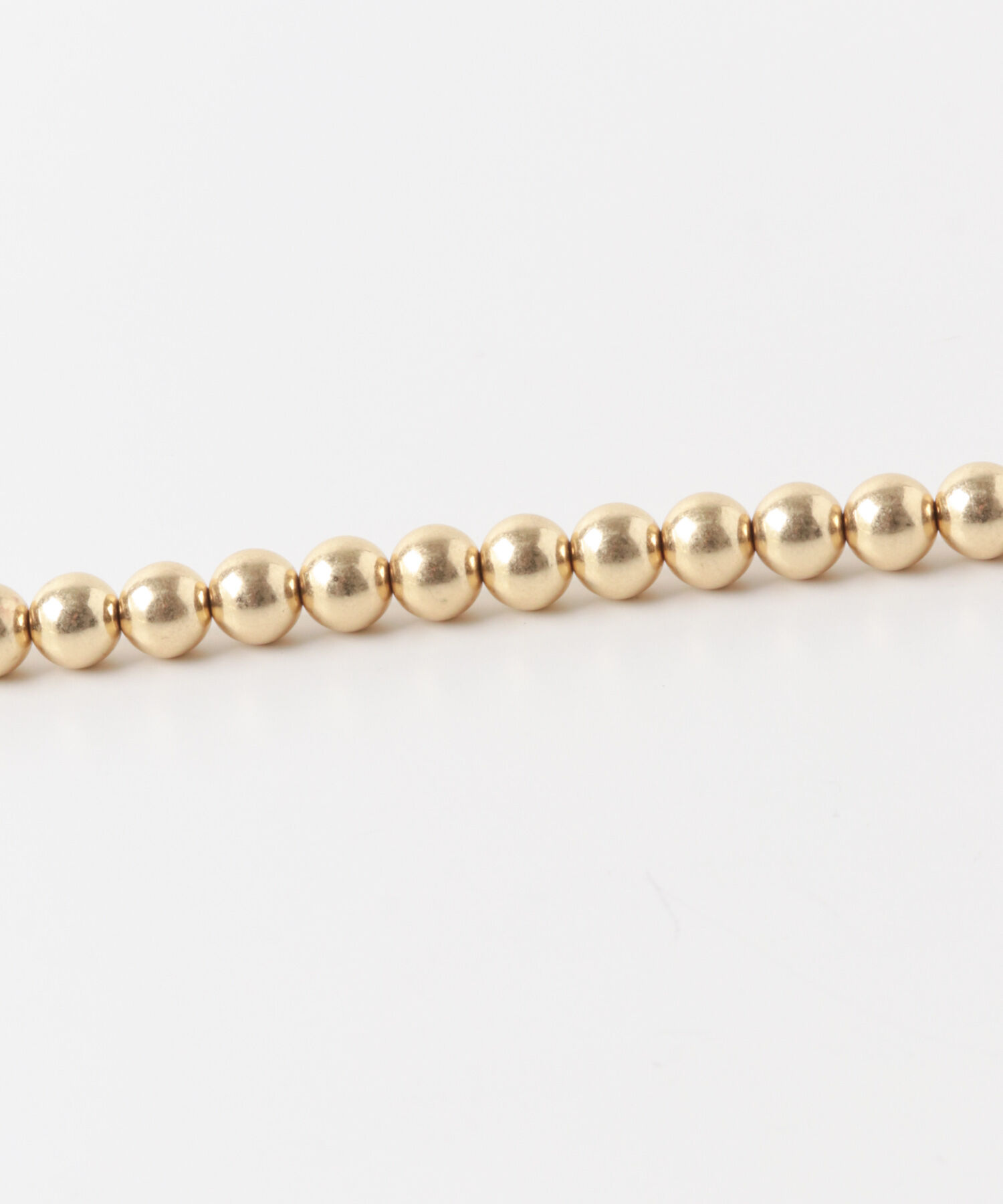 SMELLY「メタルボールマンテルネックレス」|ネックレス|