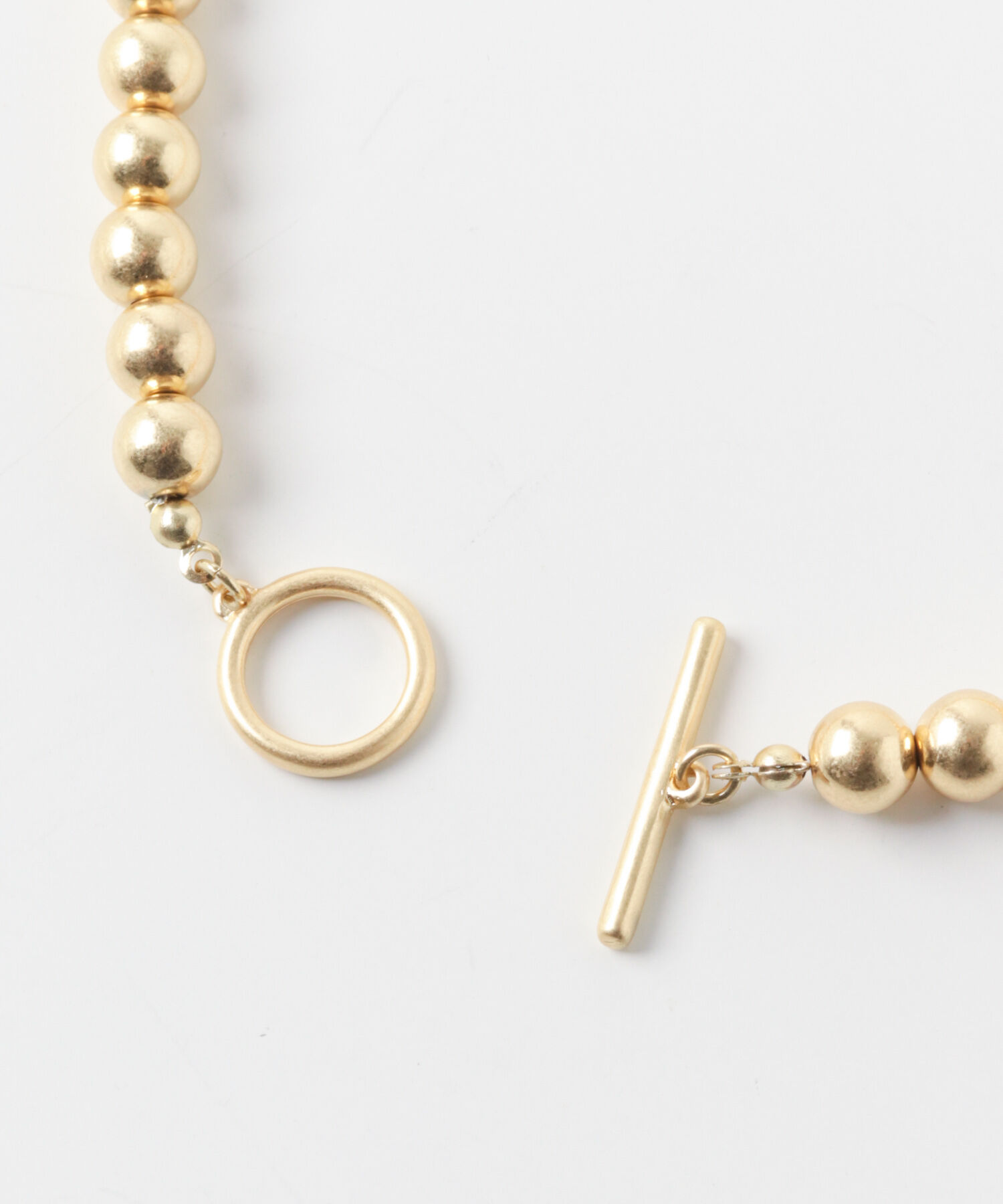 SMELLY「メタルボールマンテルネックレス」|ネックレス|