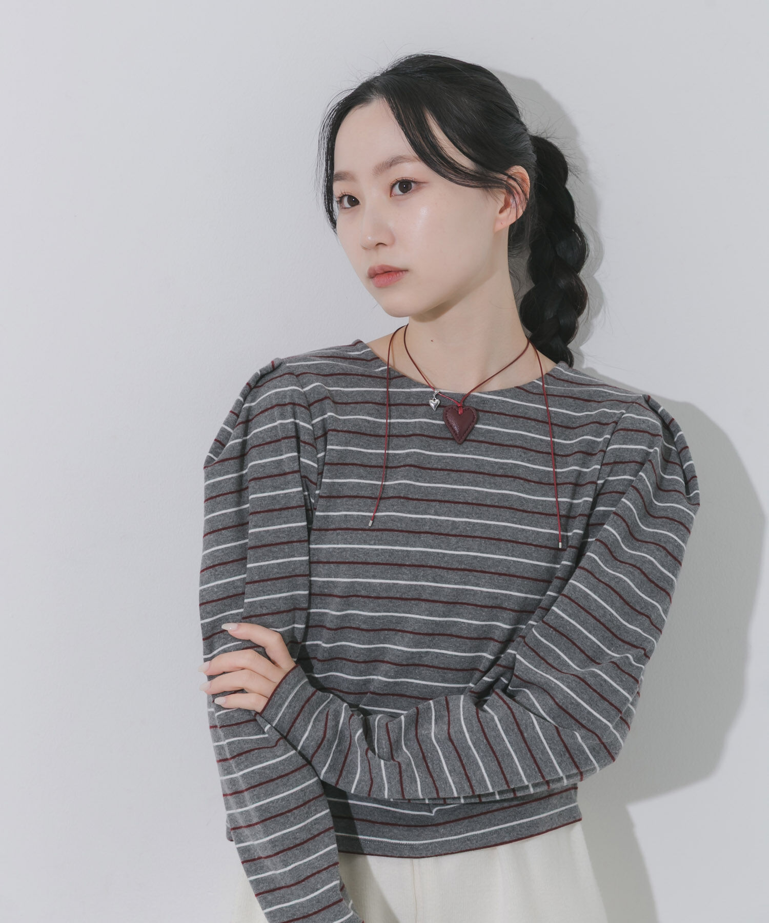 SMELLY「ハートカラーコードネックレス」|ネックレス|