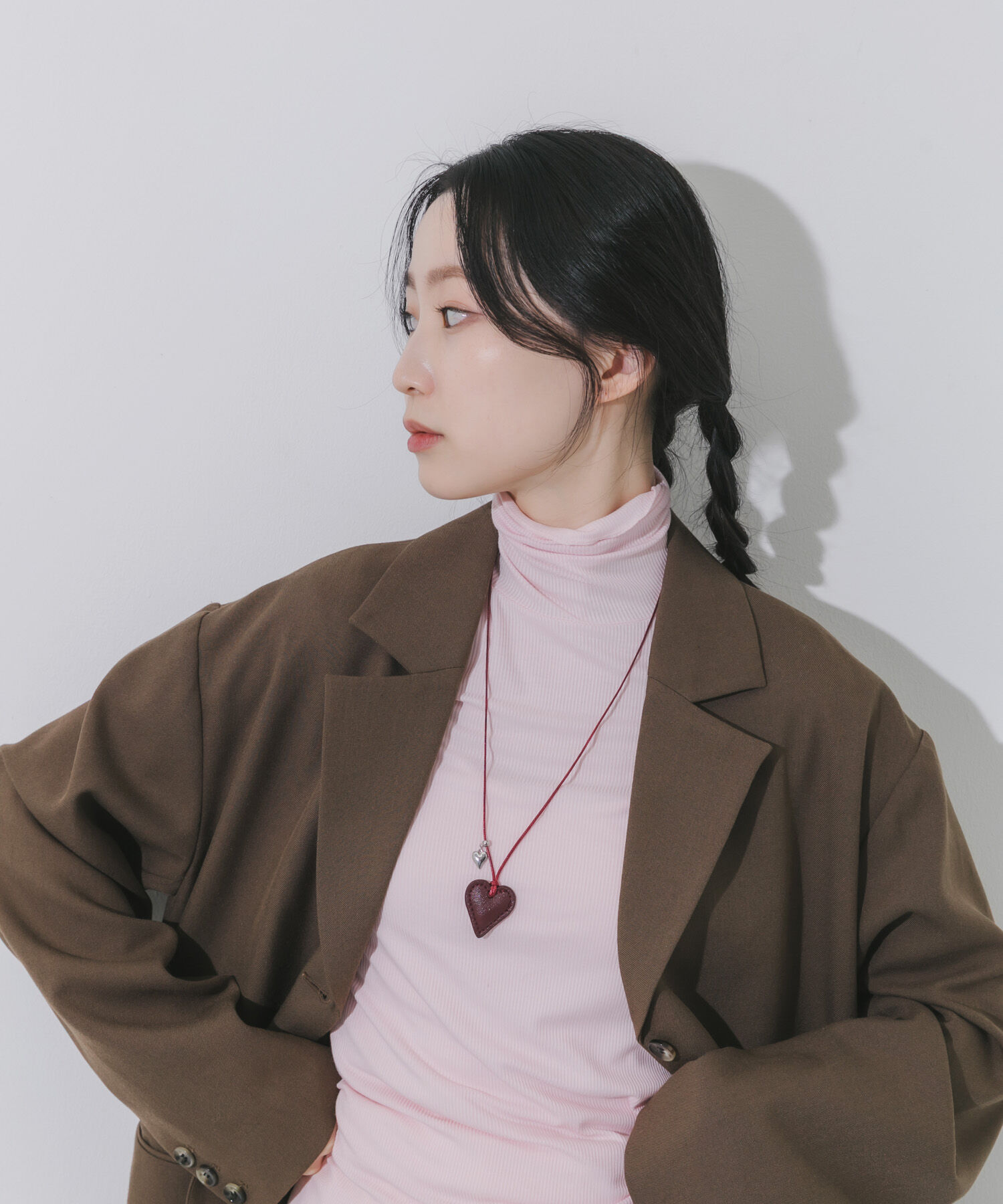 SMELLY「ハートカラーコードネックレス」|ネックレス|