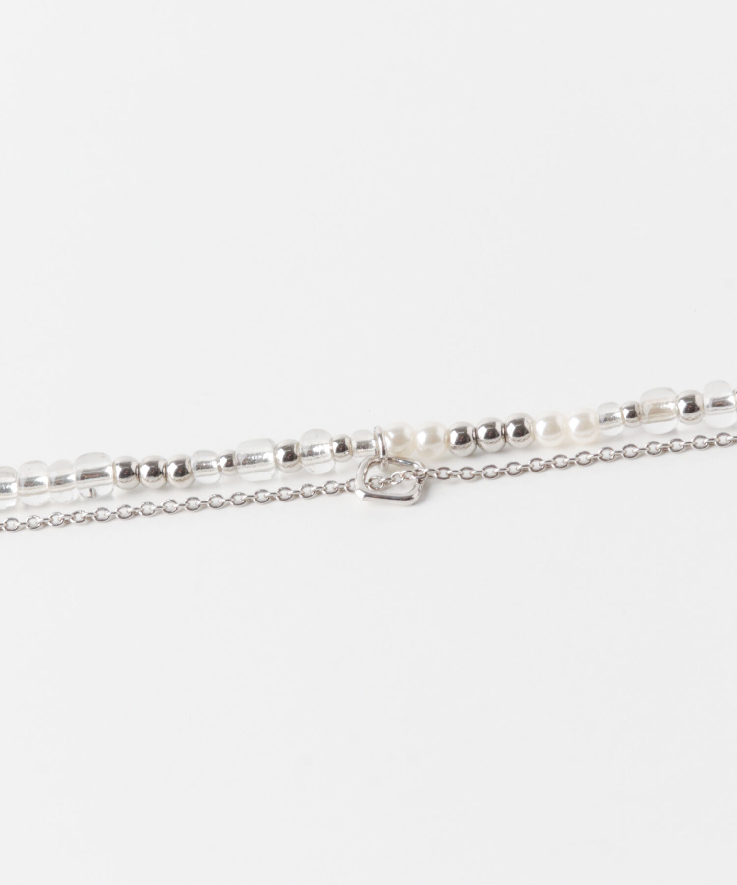 SMELLY「マルチビーズレイヤードネックレス」|ネックレス|