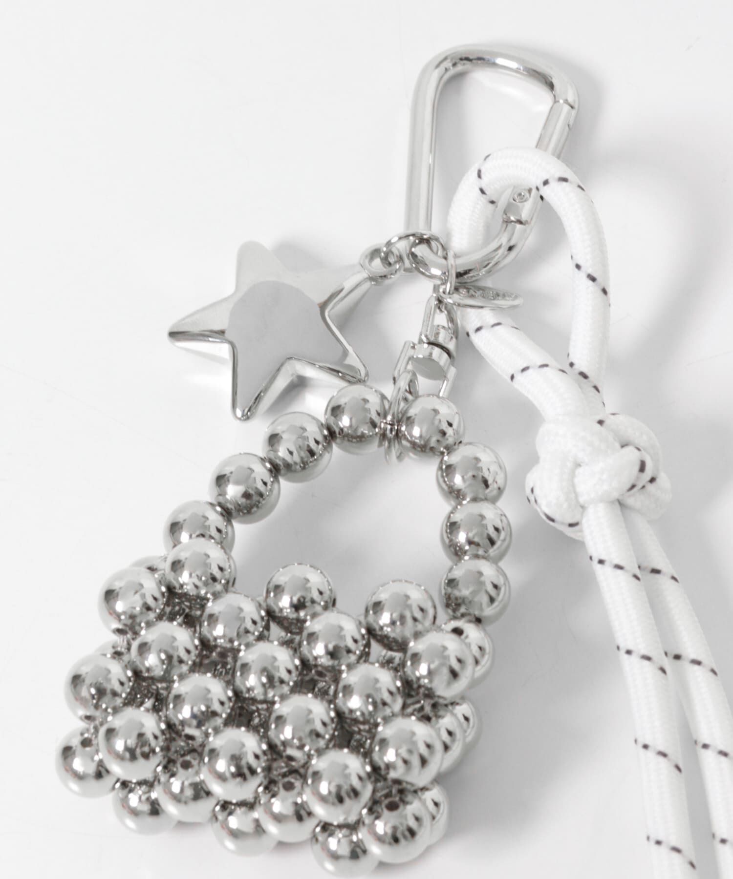 SMELLY「ビーズミニバッグキーチェーン」|チャーム・キーホルダー|