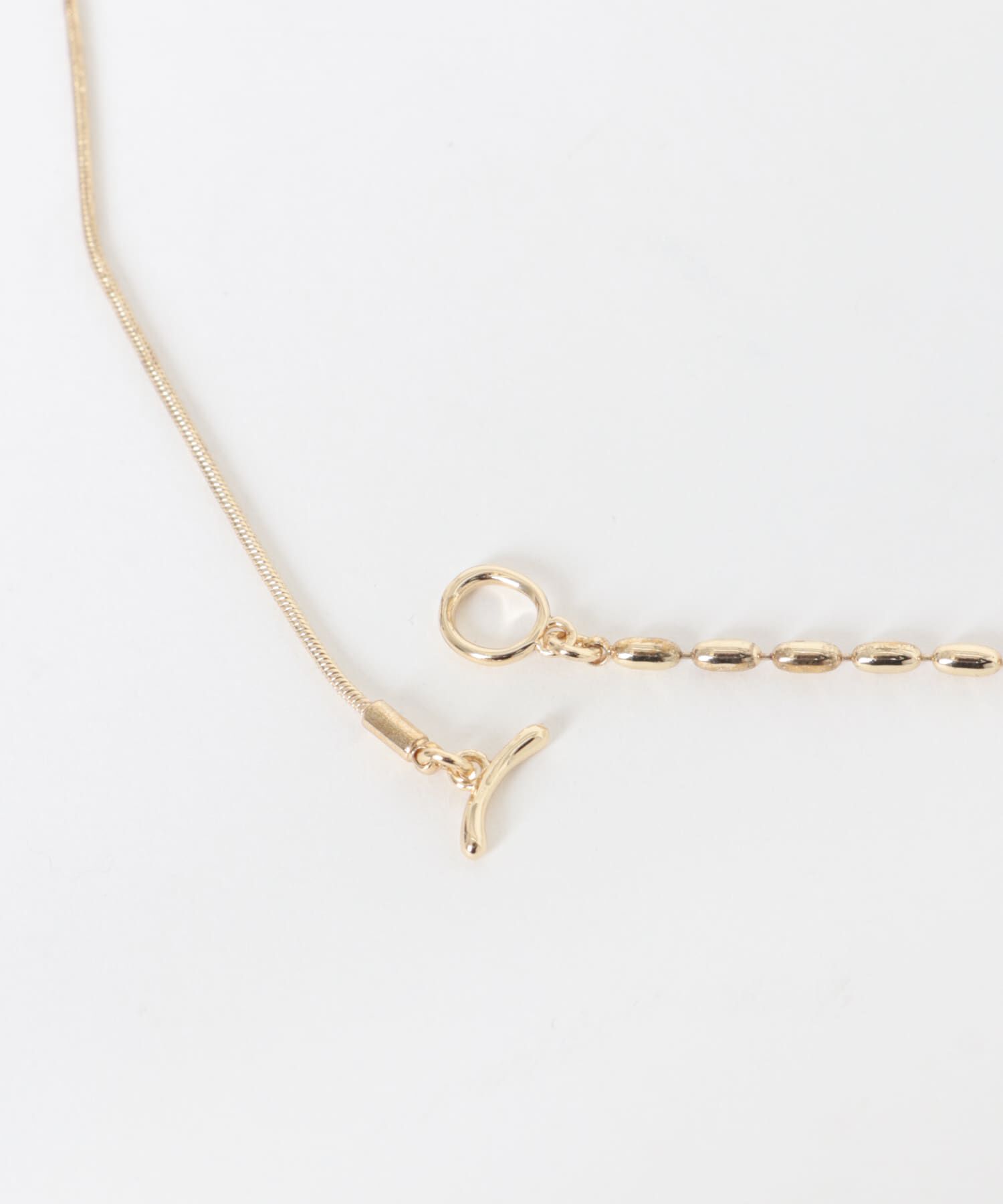 URBAN RESEARCH ROSSO「CHIGNON　ロング2チェーンマンテルネックレス」|ネックレス|