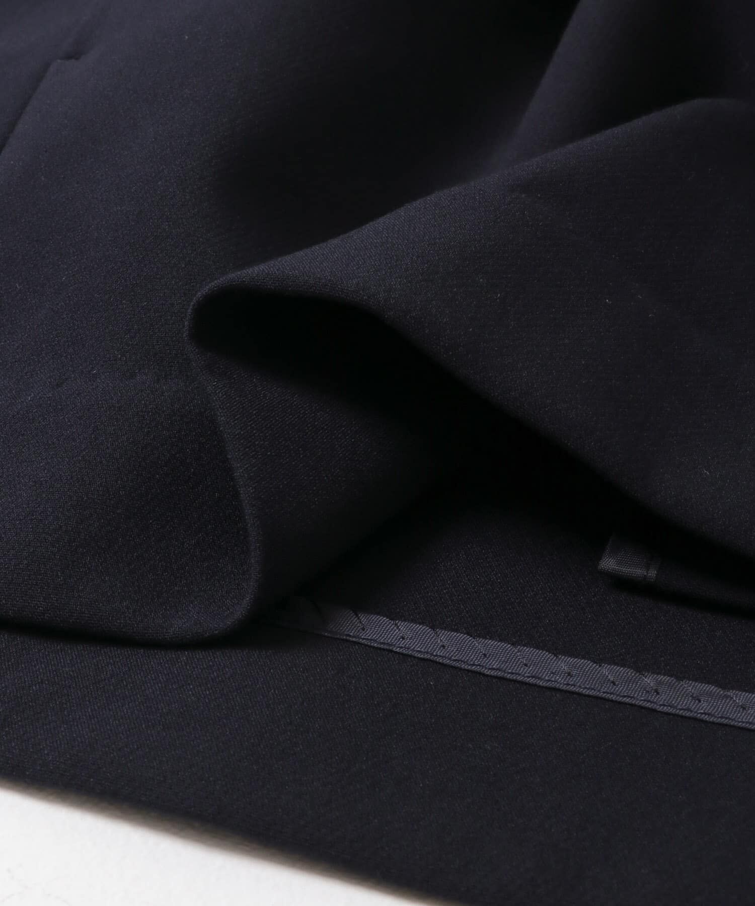 URBAN RESEARCH DOORS「ダブルクロスショートコート」|ノーカラーコート|