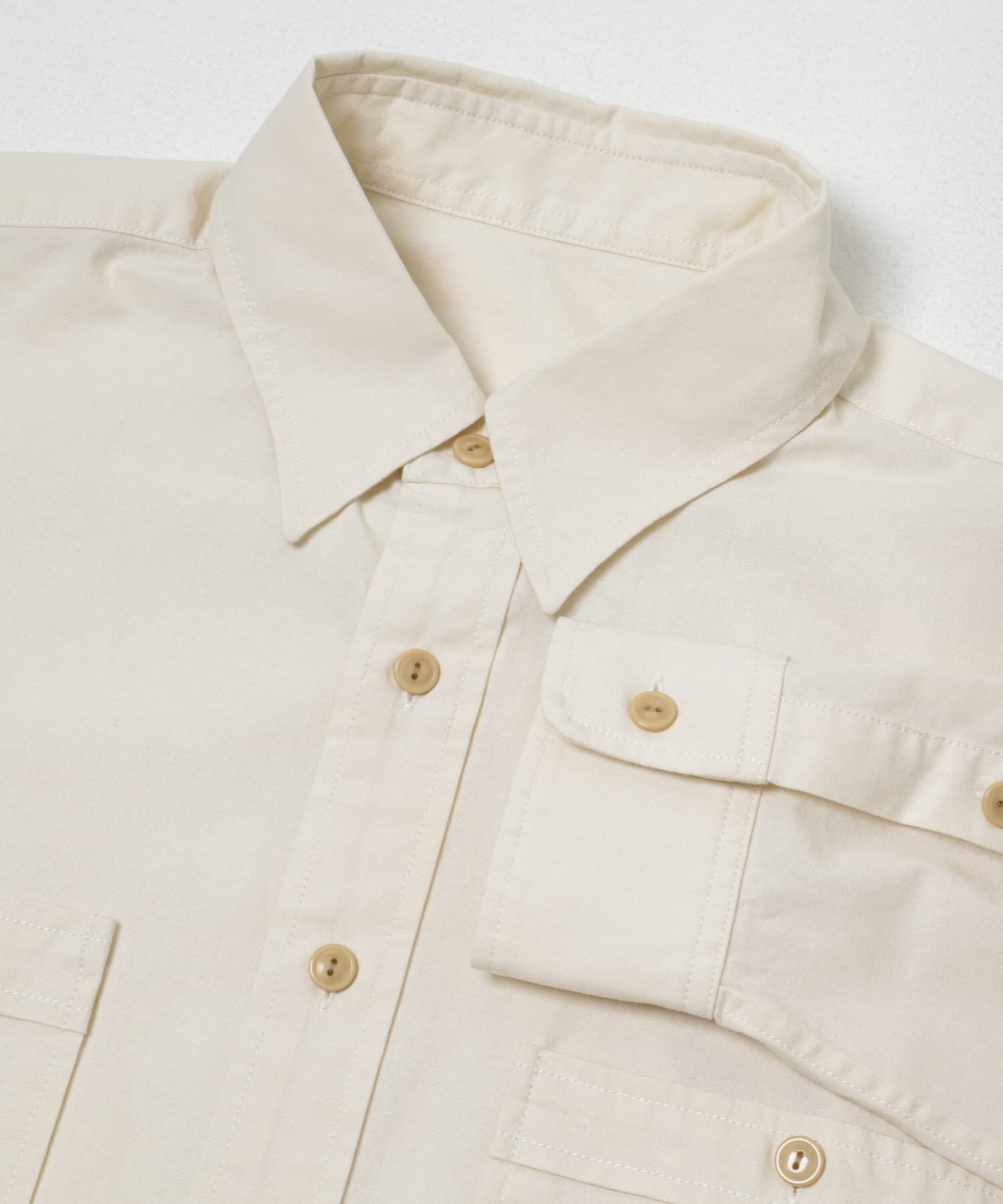 URBAN RESEARCH DOORS「FORK&SPOON　ダブルポケットシャンブレーシャツ」|シャツ・ブラウス|