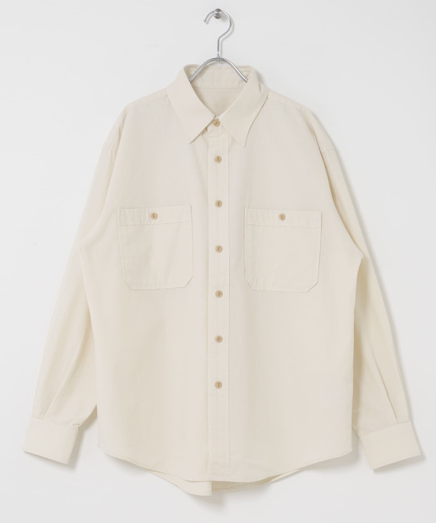 URBAN RESEARCH DOORS「FORK&SPOON　ダブルポケットシャンブレーシャツ」|シャツ・ブラウス|