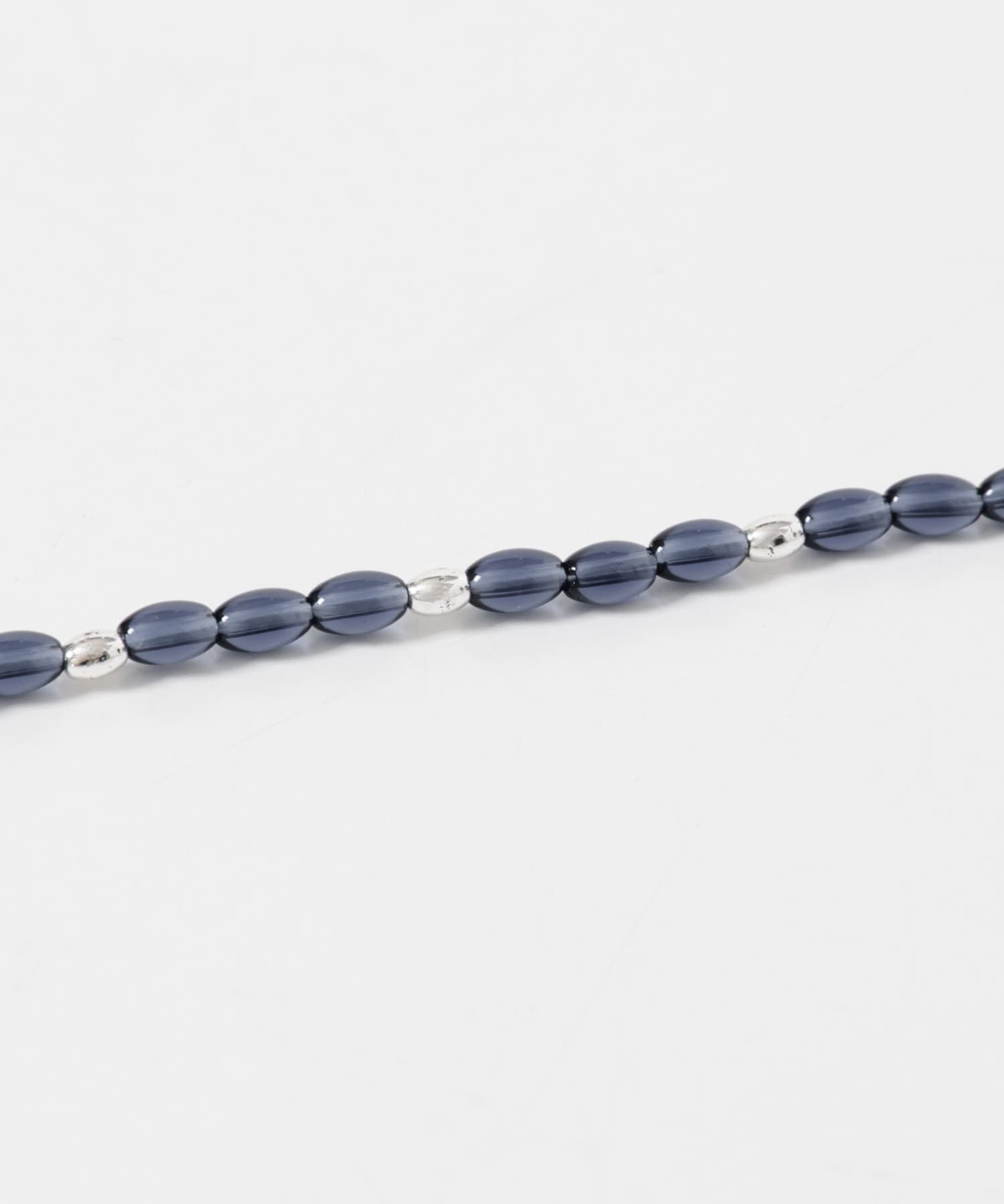 SMELLY「クリアカラーオーバルビーズネックレス」|ネックレス|