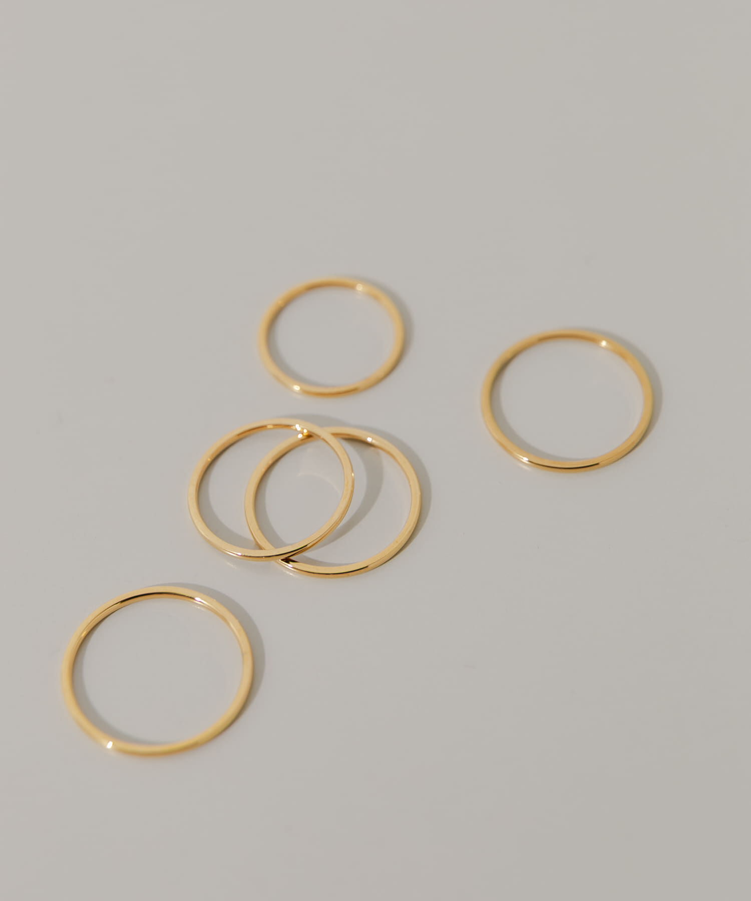 SMELLY「ステンレス5セットリング」|リング|