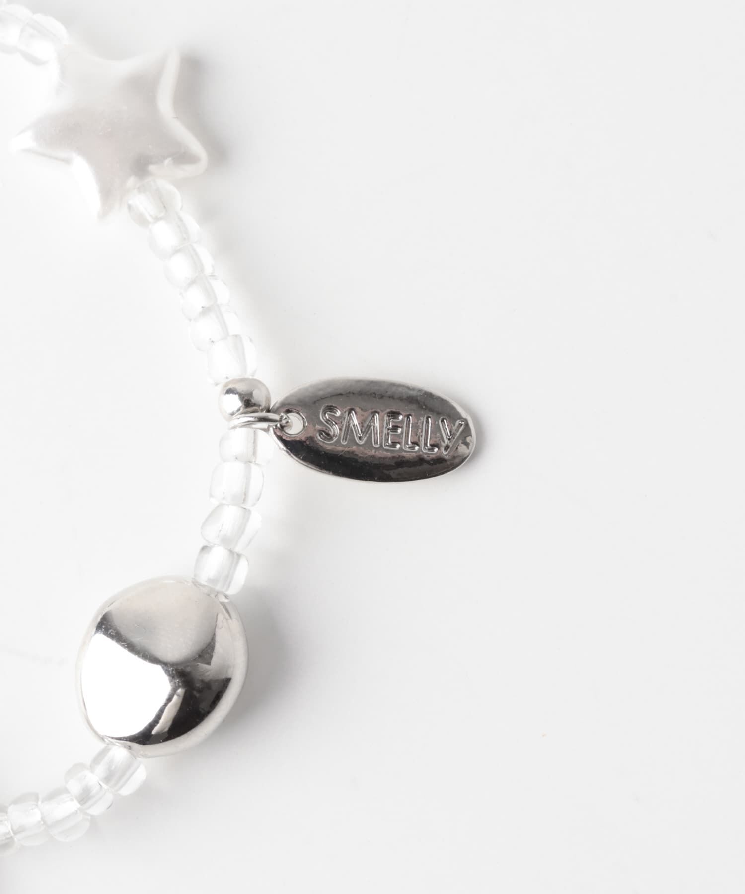 SMELLY「クリアビーズモチーフ2セットブレスレット」|ブレスレット・バングル|