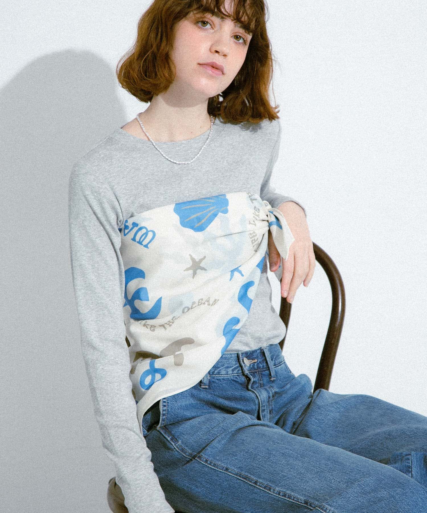 Sonny Label 「TOYAMEGコラボスカーフ」|バンダナ・スカーフ|アイボリー