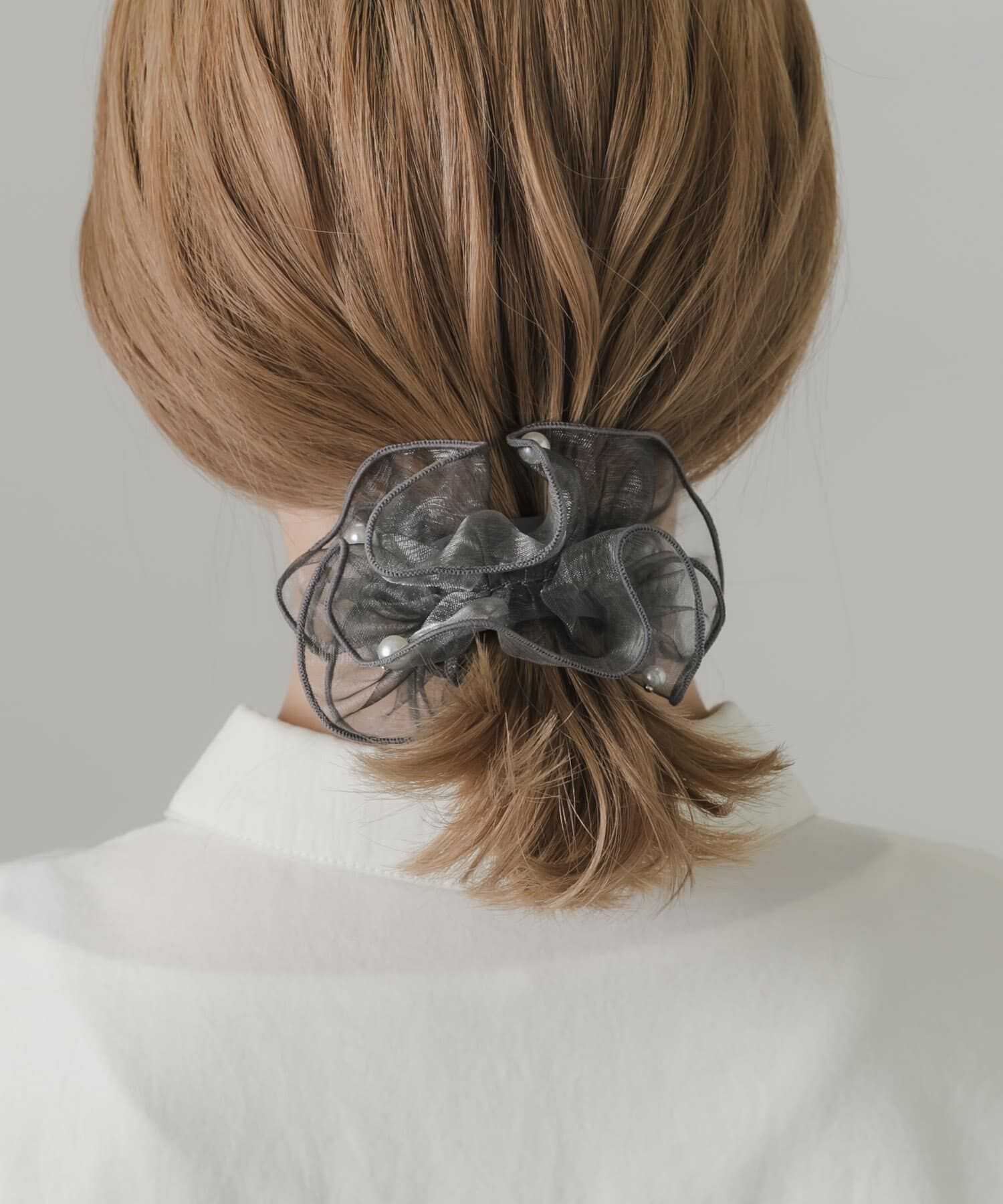 SMELLY「シアーフリルパールヘアカフ」|その他|