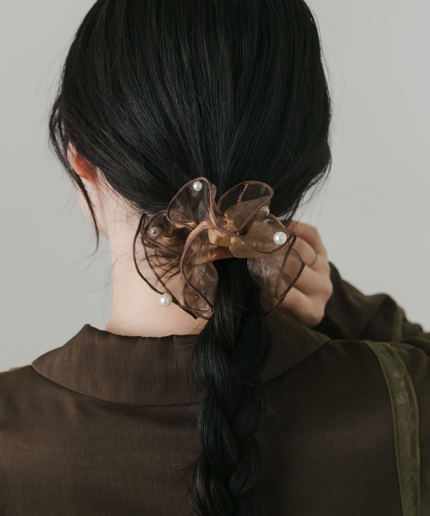 SMELLY「シアーフリルパールヘアカフ」|その他|