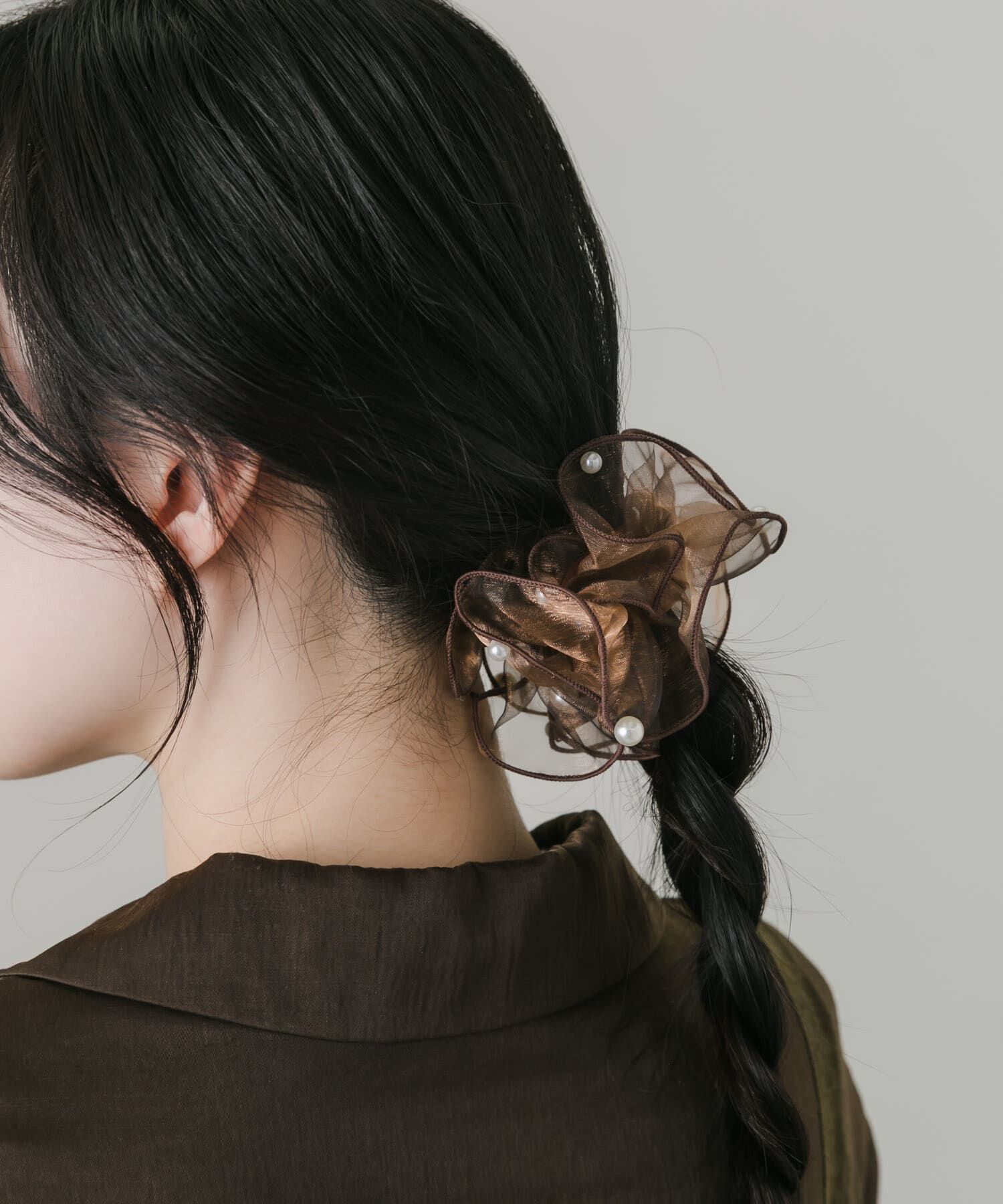 SMELLY「シアーフリルパールヘアカフ」|その他|