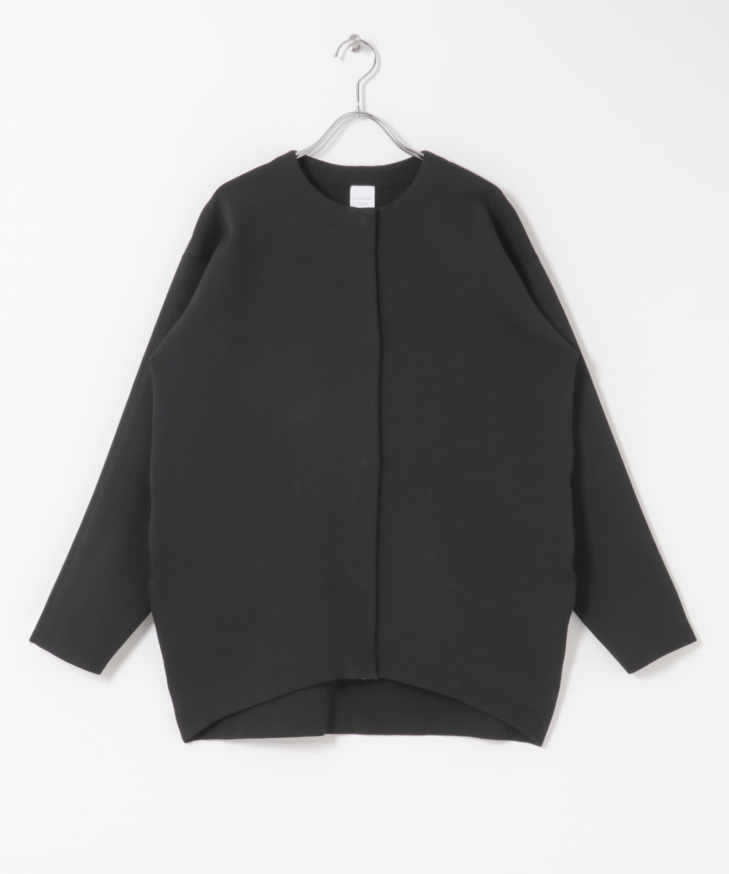 URBAN RESEARCH ROSSO「ELENDEEK　COCOON FORM  CARDIGAN」|カーディガン|ブラック