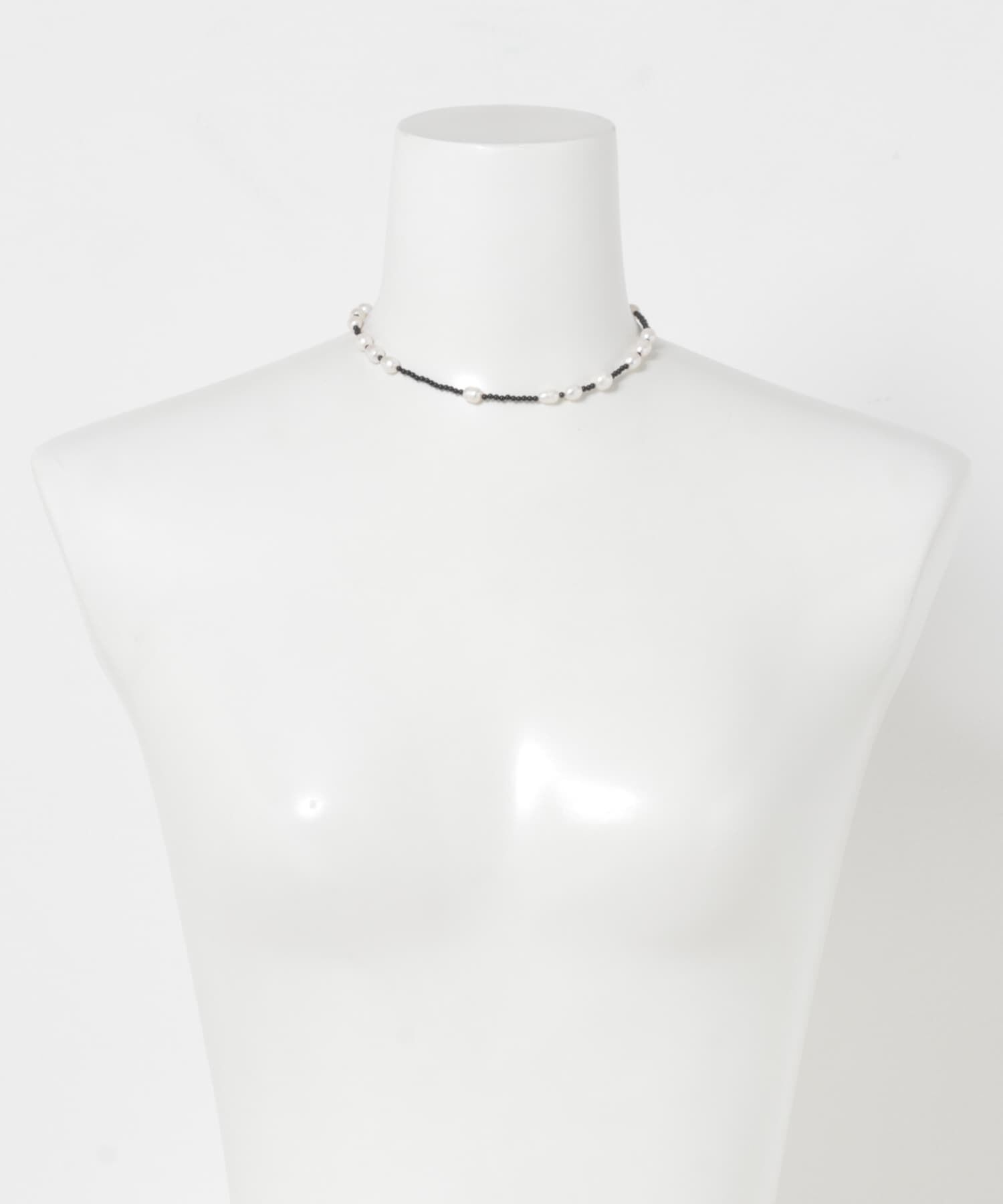 URBAN RESEARCH ROSSO「in mood　ONX&RICEPRL 36CM CHOKER」|ネックレス|