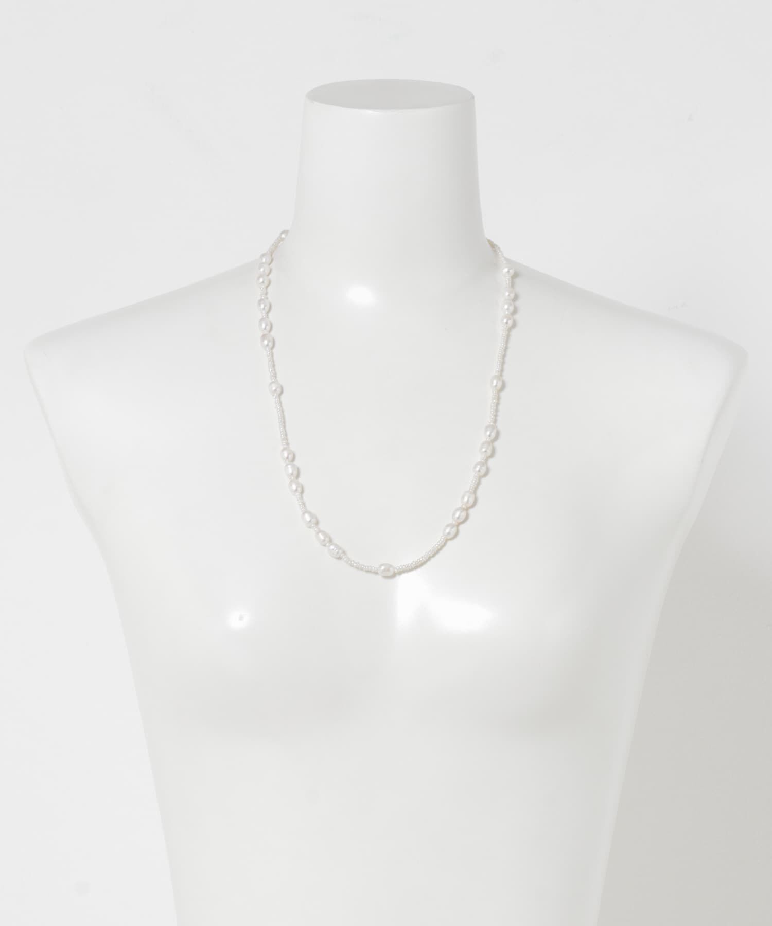 URBAN RESEARCH ROSSO「in mood　BABY&RICEPRL 60CM NECKLACE」|ネックレス|