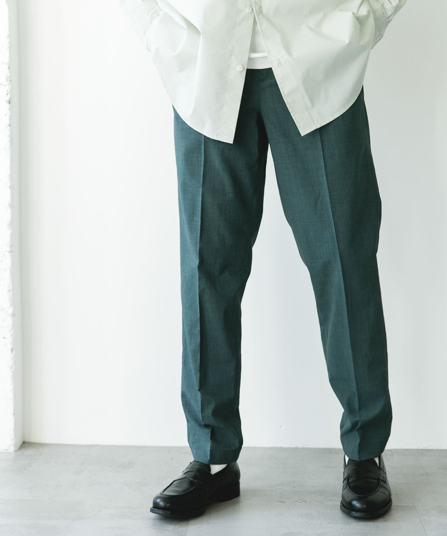 URBAN RESEARCH DOORS「『イージーケア/速乾/UVカット』クイックドライ テーパードトラウザー」|その他|